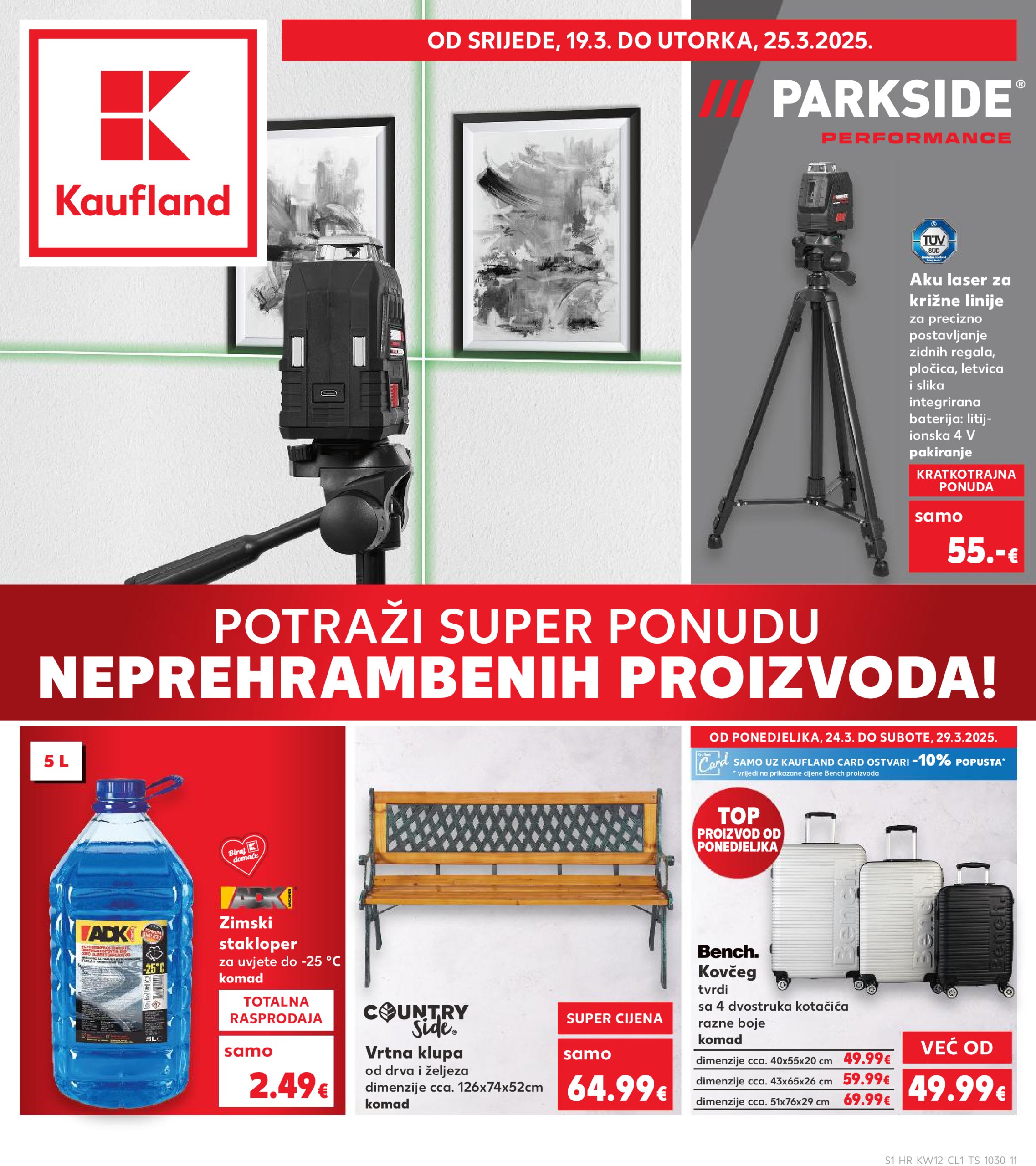 kaufland - Kaufland - Neprehrambeni letak katalog vrijedi od 19.03. do 25.03.