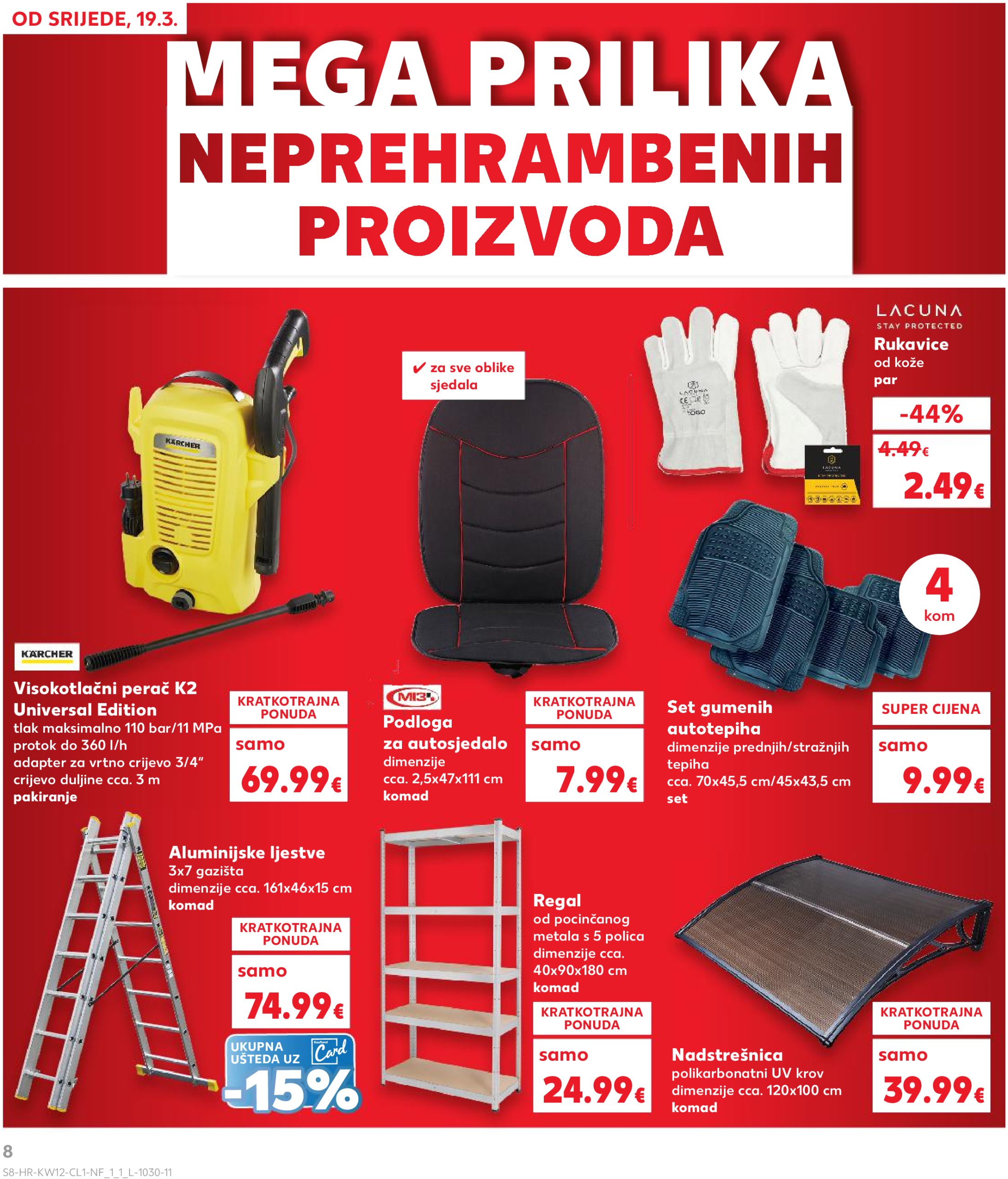 kaufland - Kaufland - Neprehrambeni letak katalog vrijedi od 19.03. do 25.03. - page: 8