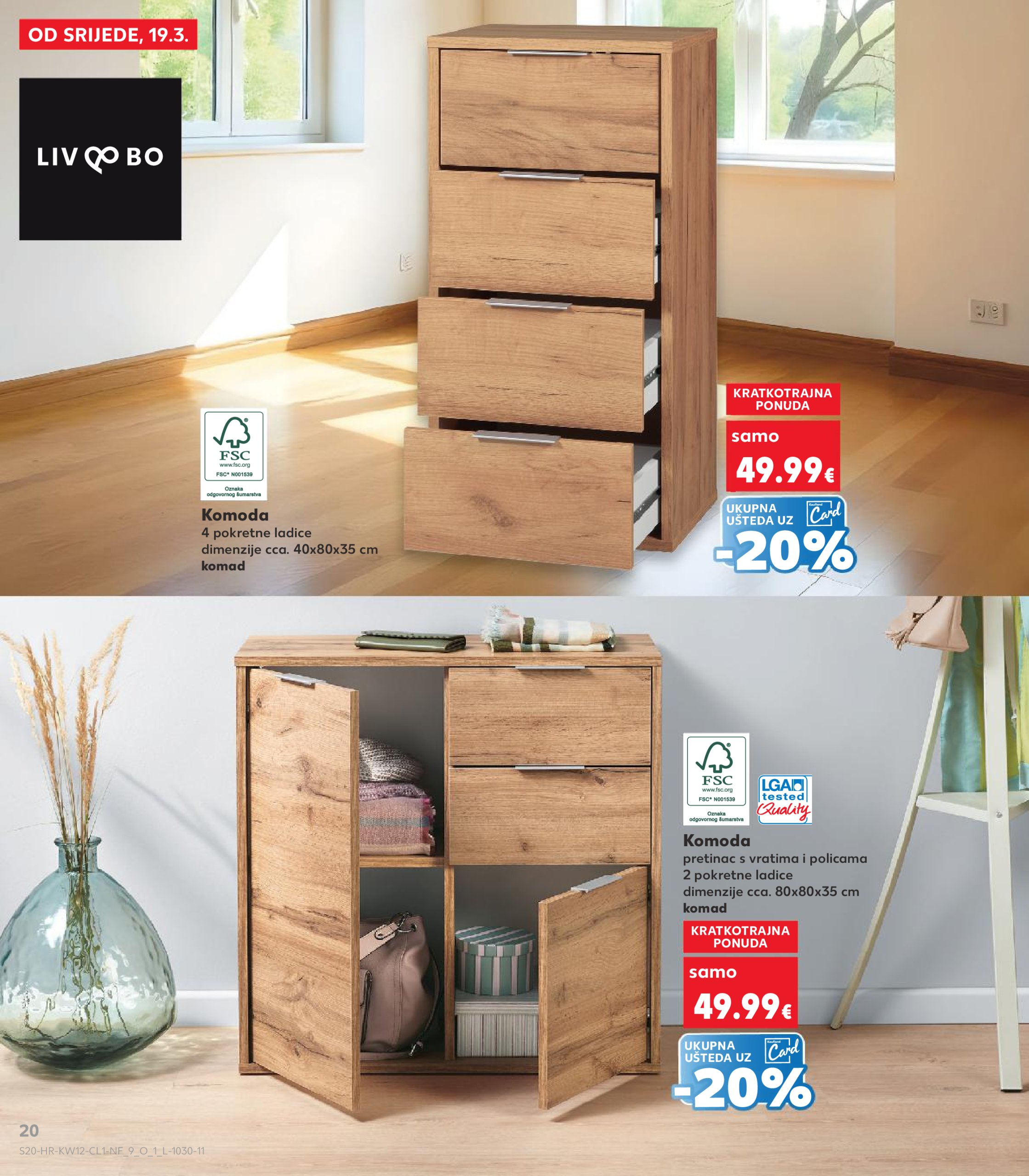 kaufland - Kaufland - Neprehrambeni letak katalog vrijedi od 19.03. do 25.03. - page: 20