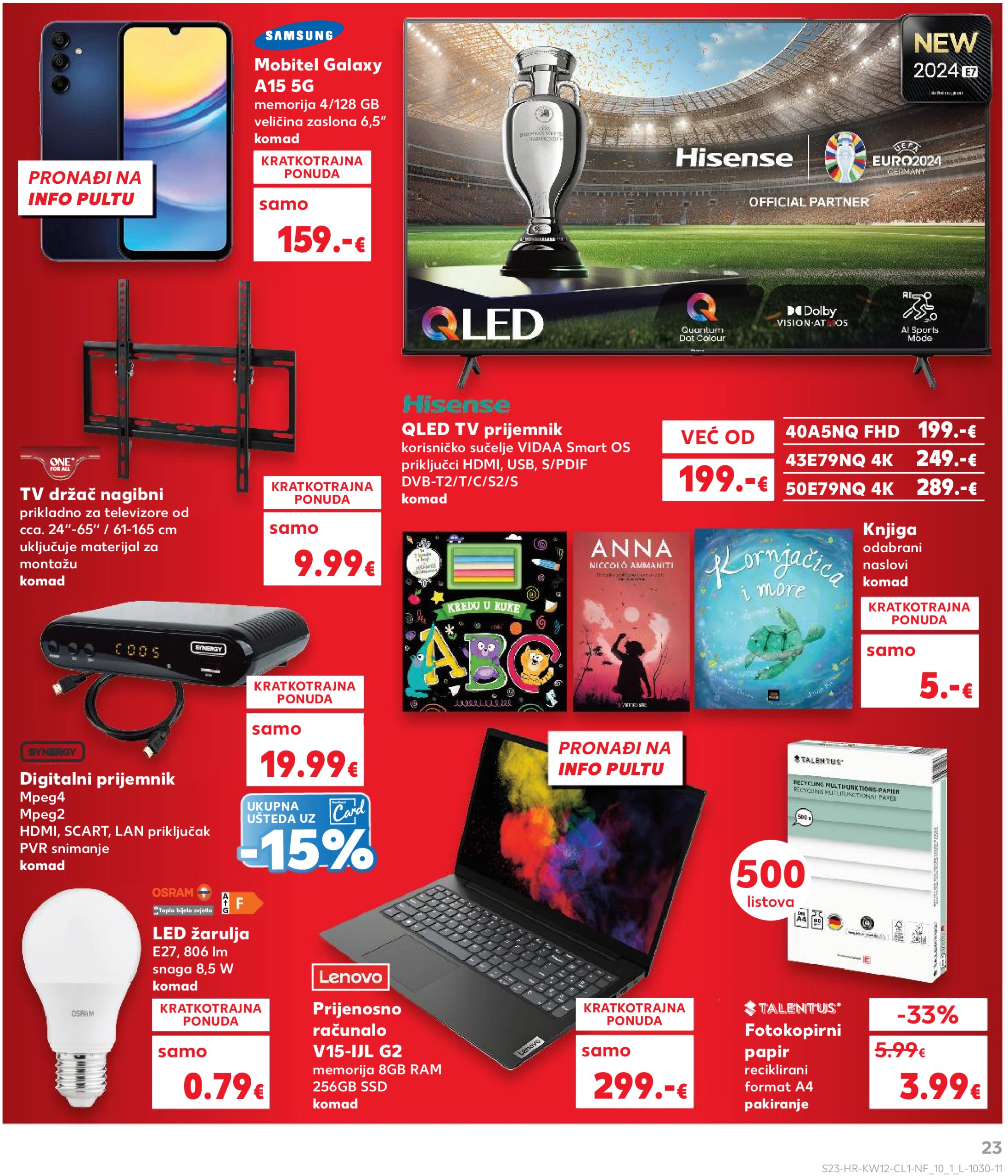 kaufland - Kaufland - Neprehrambeni letak katalog vrijedi od 19.03. do 25.03. - page: 23
