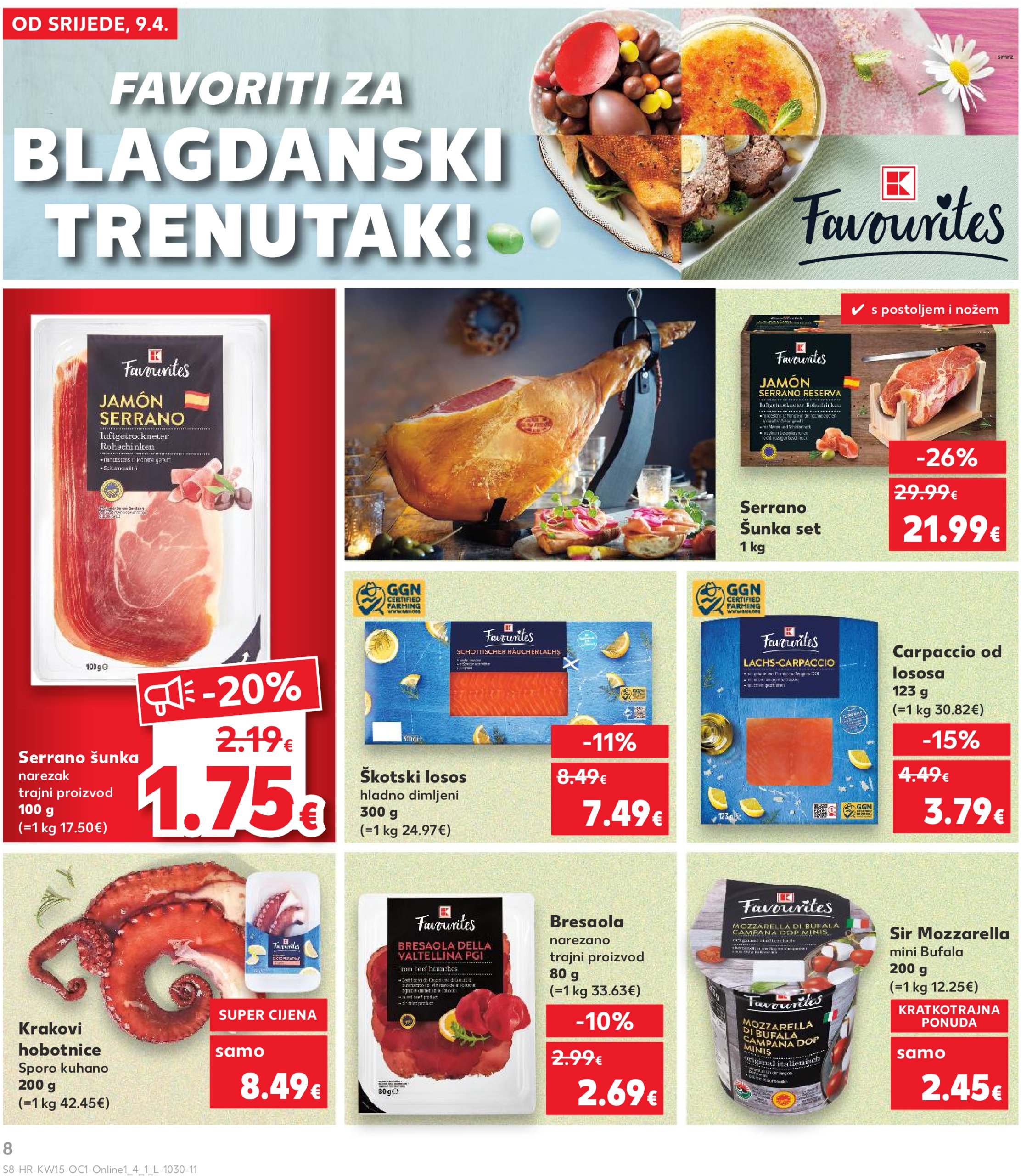 kaufland - Kaufland - Želiš još bogatiju ponudu katalog vrijedi od 09.04. do 15.04. - page: 8