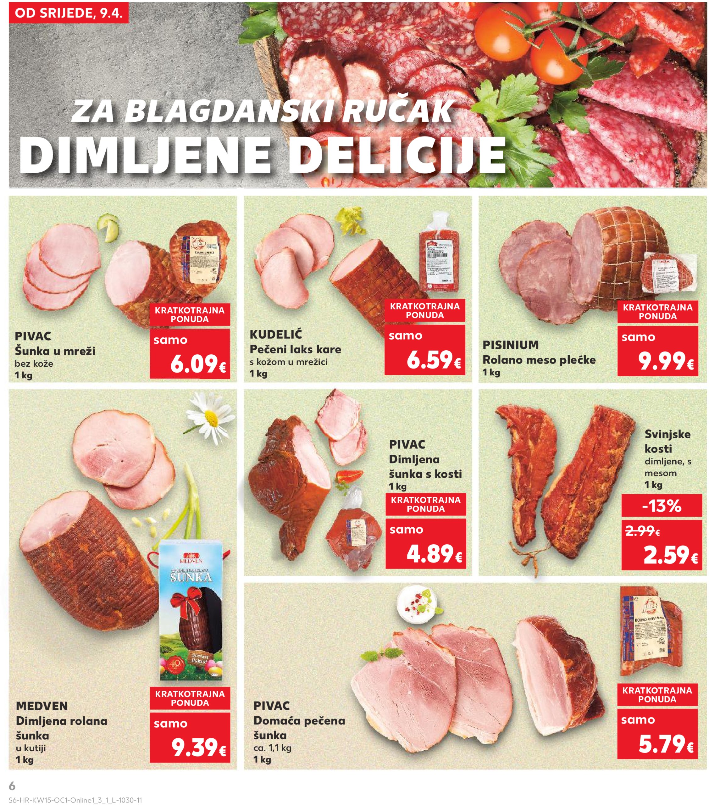 kaufland - Kaufland - Želiš još bogatiju ponudu katalog vrijedi od 09.04. do 15.04. - page: 6