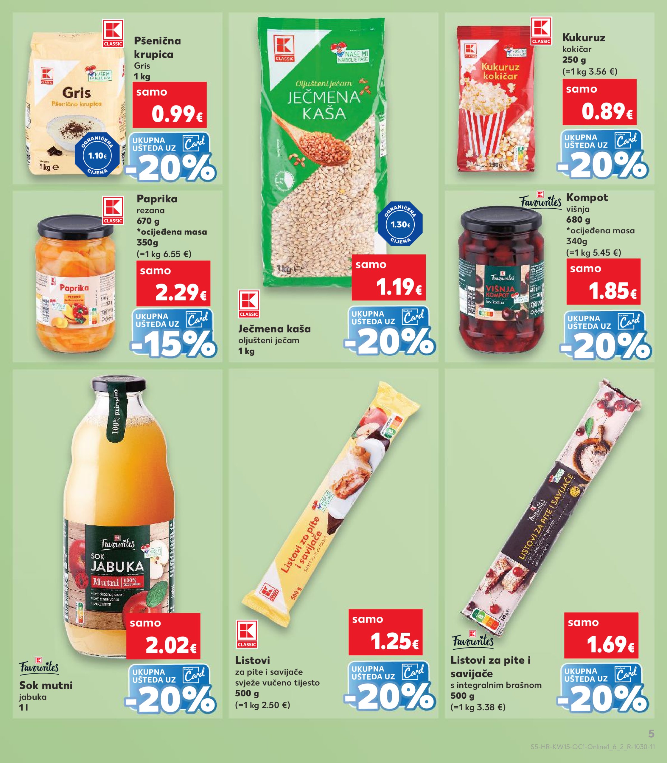 kaufland - Kaufland - Želiš još bogatiju ponudu katalog vrijedi od 09.04. do 15.04. - page: 5