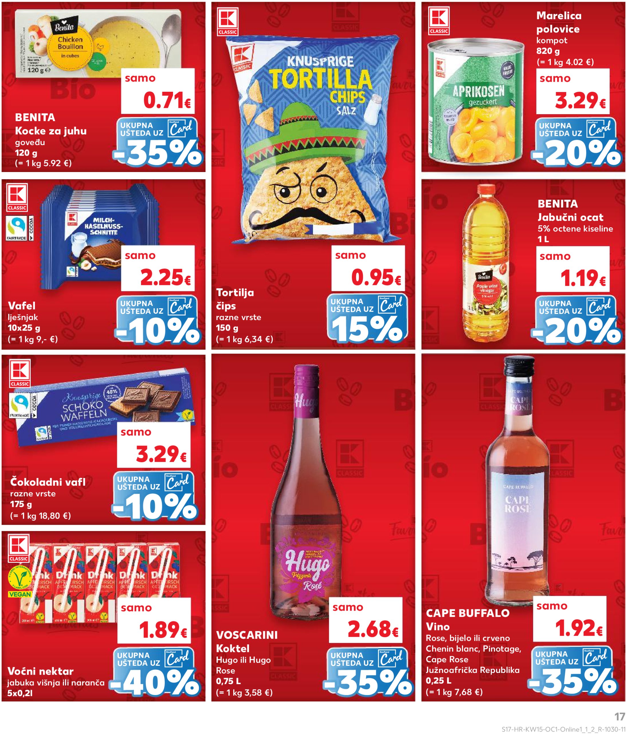 kaufland - Kaufland - Želiš još bogatiju ponudu katalog vrijedi od 09.04. do 15.04. - page: 17