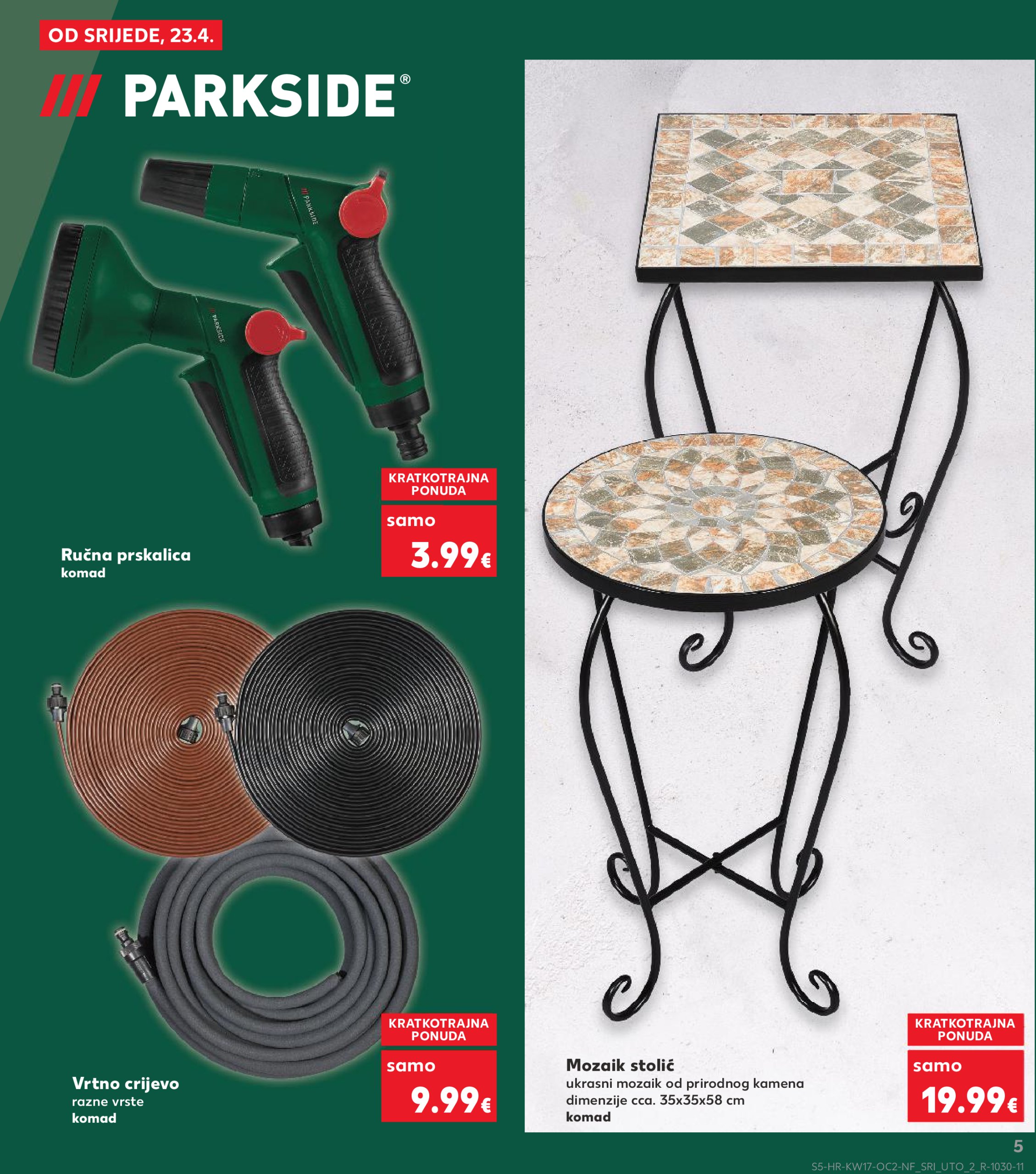 kaufland - Kaufland - Neprehrana katalog vrijedi od 23.04. do 29.04. - page: 5