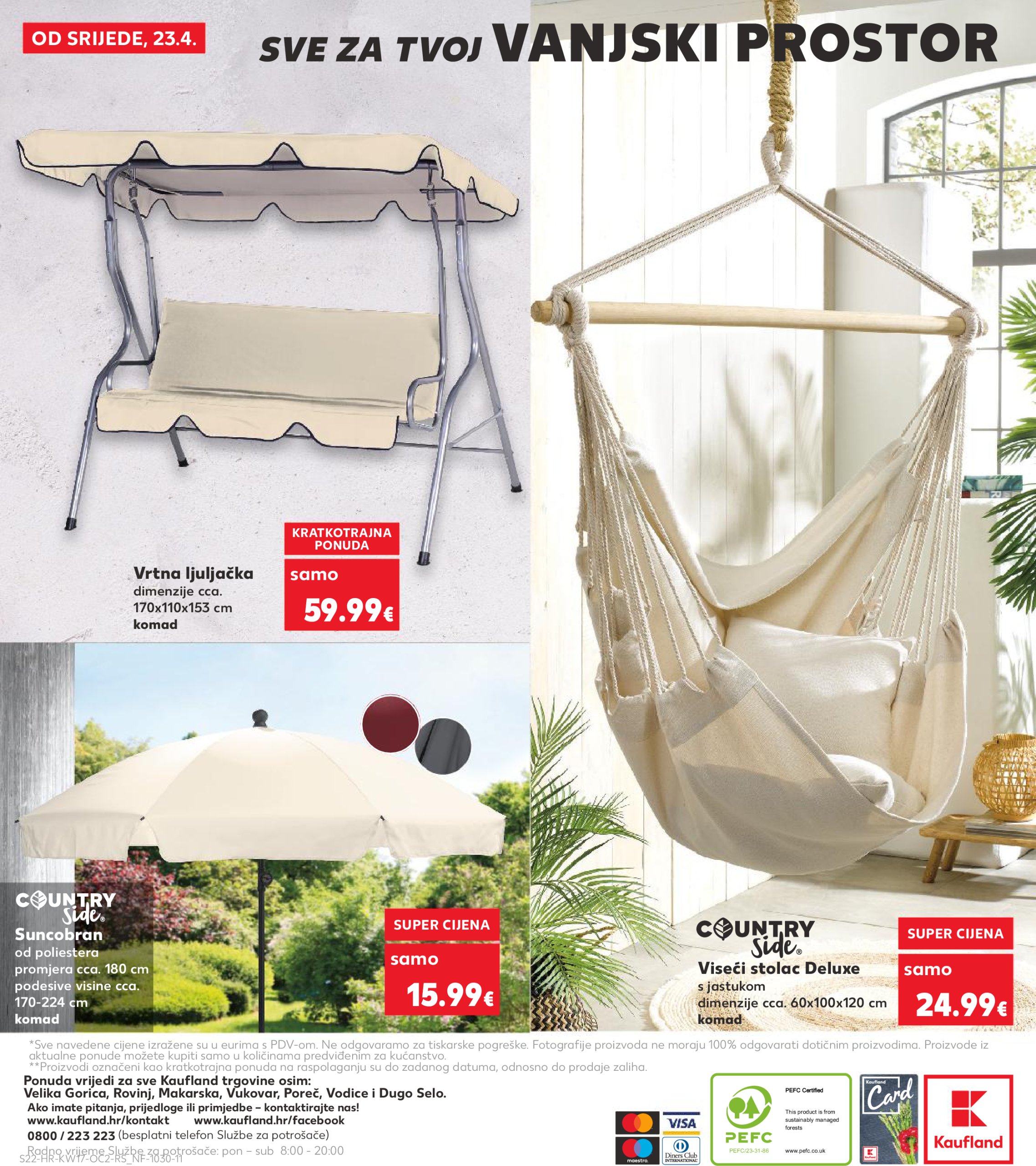 kaufland - Kaufland - Neprehrana katalog vrijedi od 23.04. do 29.04. - page: 22