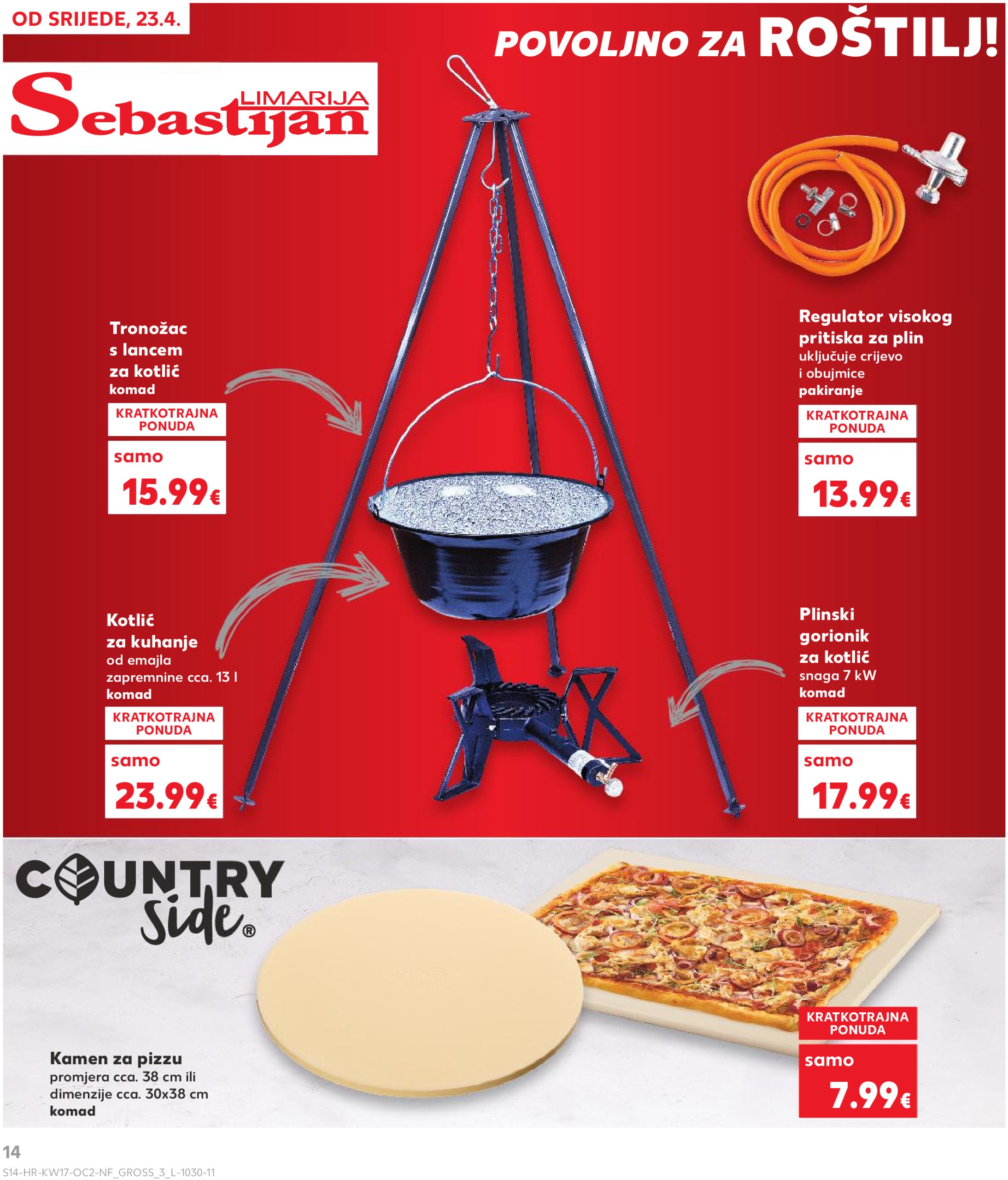 kaufland - Kaufland - Neprehrana katalog vrijedi od 23.04. do 29.04. - page: 14