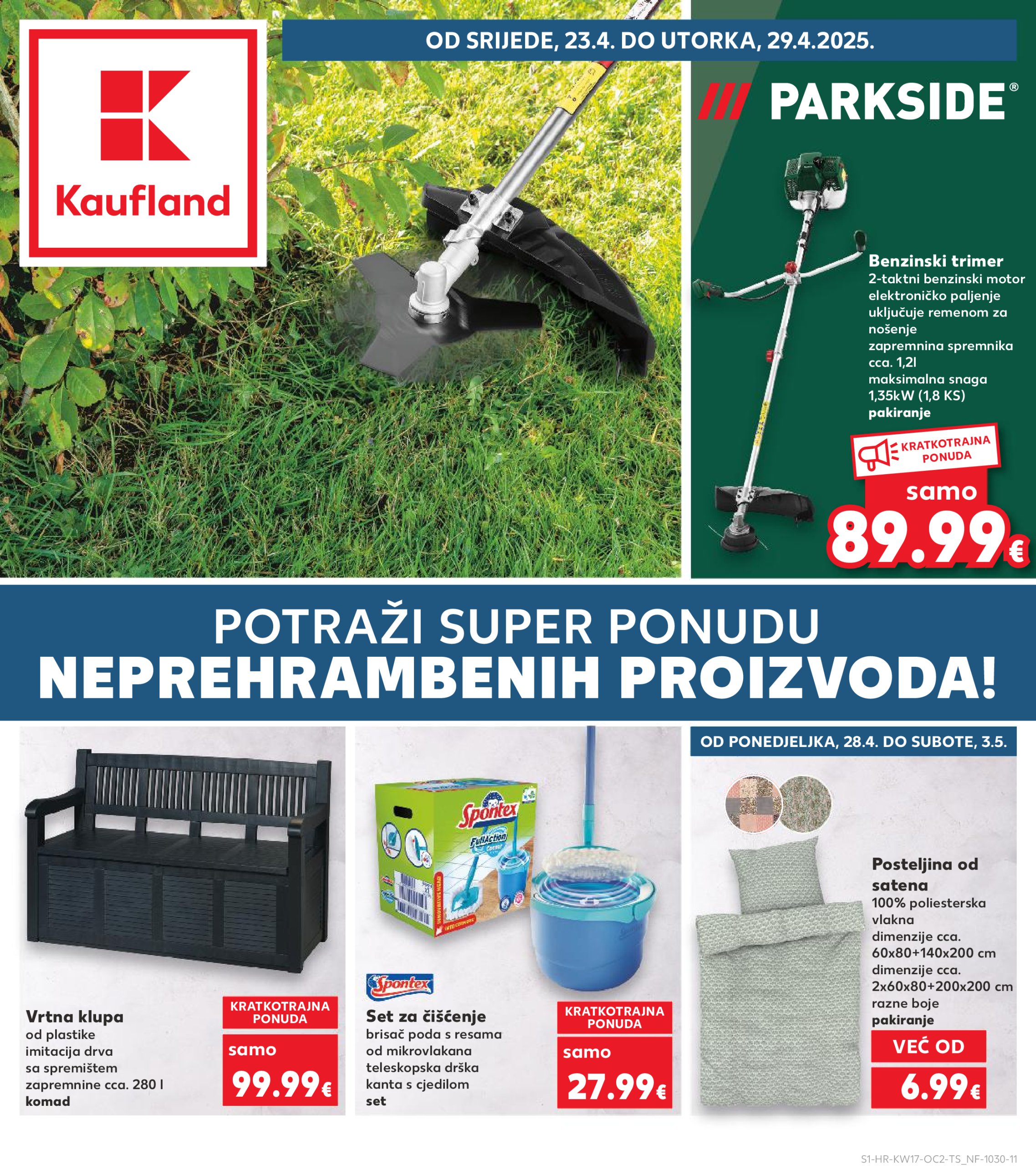kaufland - Kaufland - Neprehrana katalog vrijedi od 23.04. do 29.04.