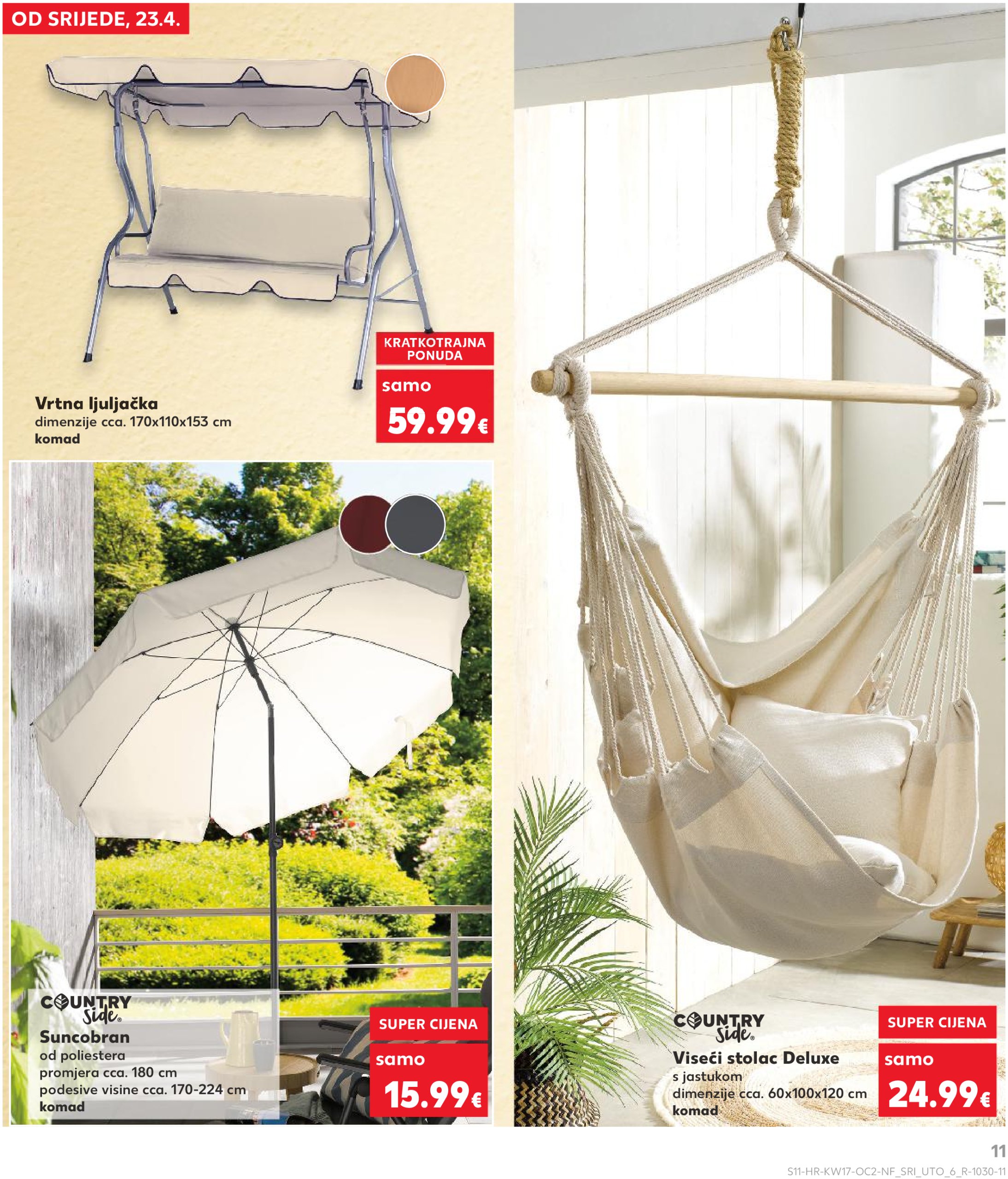 kaufland - Kaufland - Neprehrana katalog vrijedi od 23.04. do 29.04. - page: 11