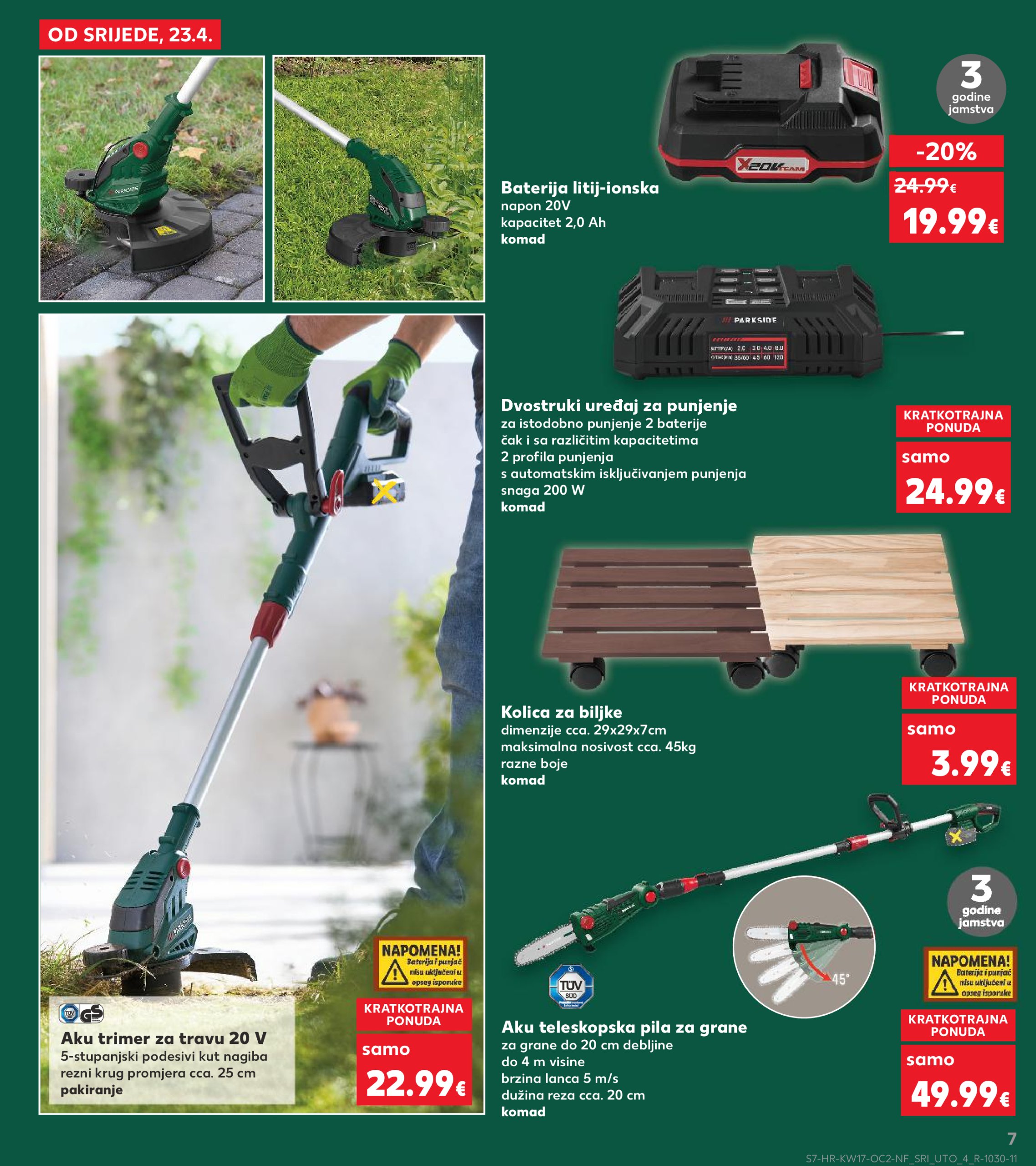 kaufland - Kaufland - Neprehrana katalog vrijedi od 23.04. do 29.04. - page: 7
