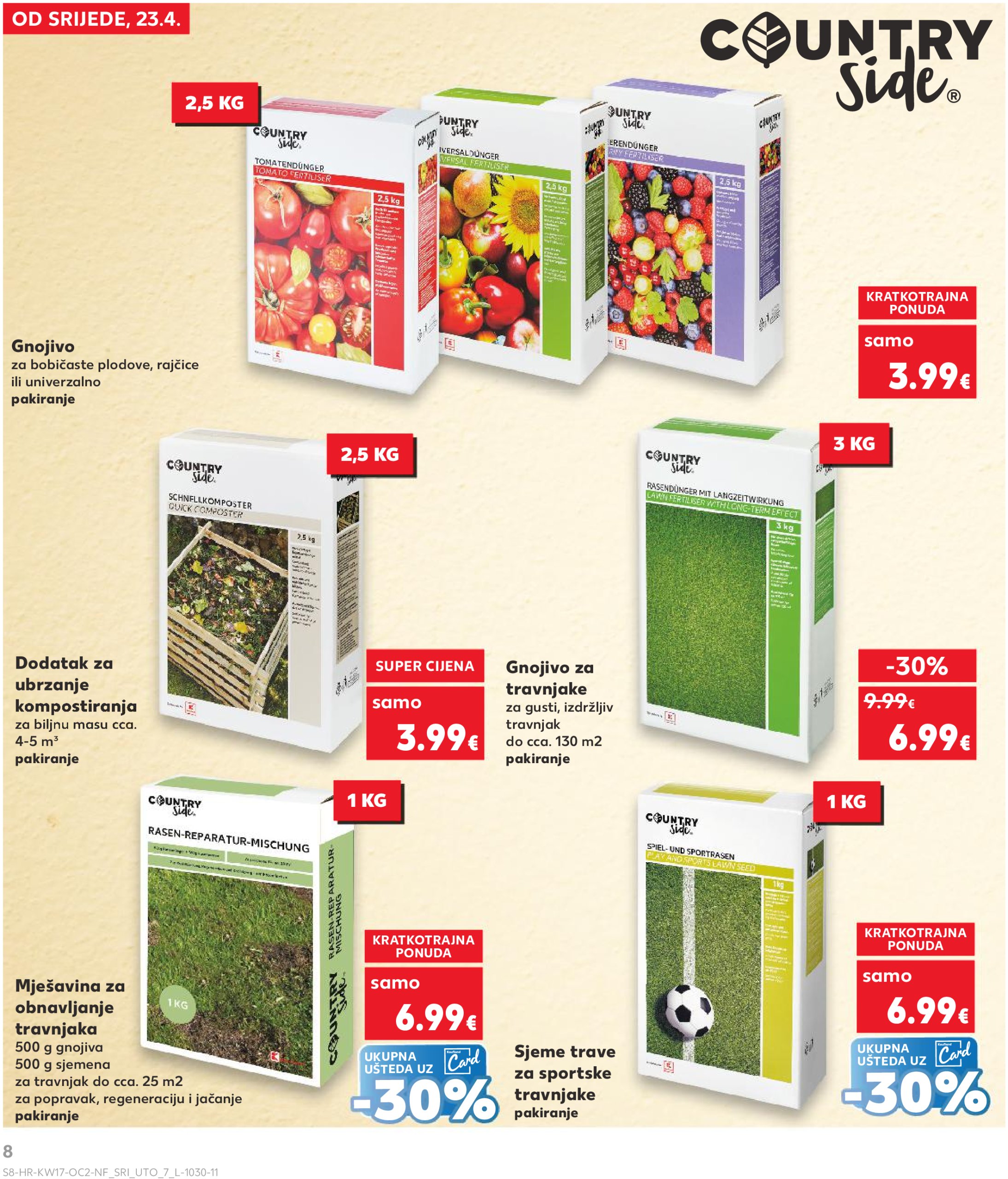 kaufland - Kaufland - Neprehrana katalog vrijedi od 23.04. do 29.04. - page: 8