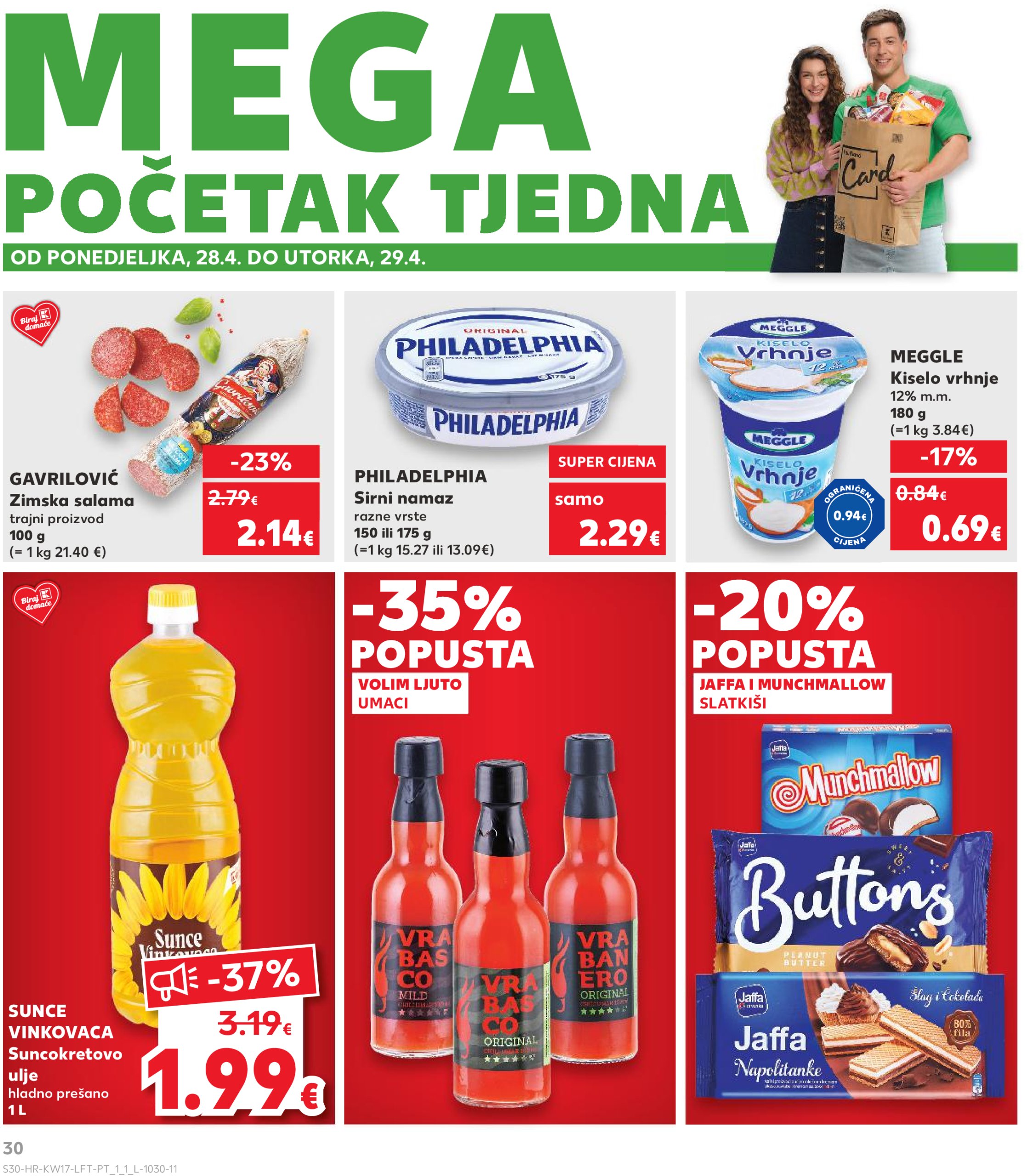 kaufland - Kaufland katalog vrijedi od 23.04. do 29.04. - page: 30