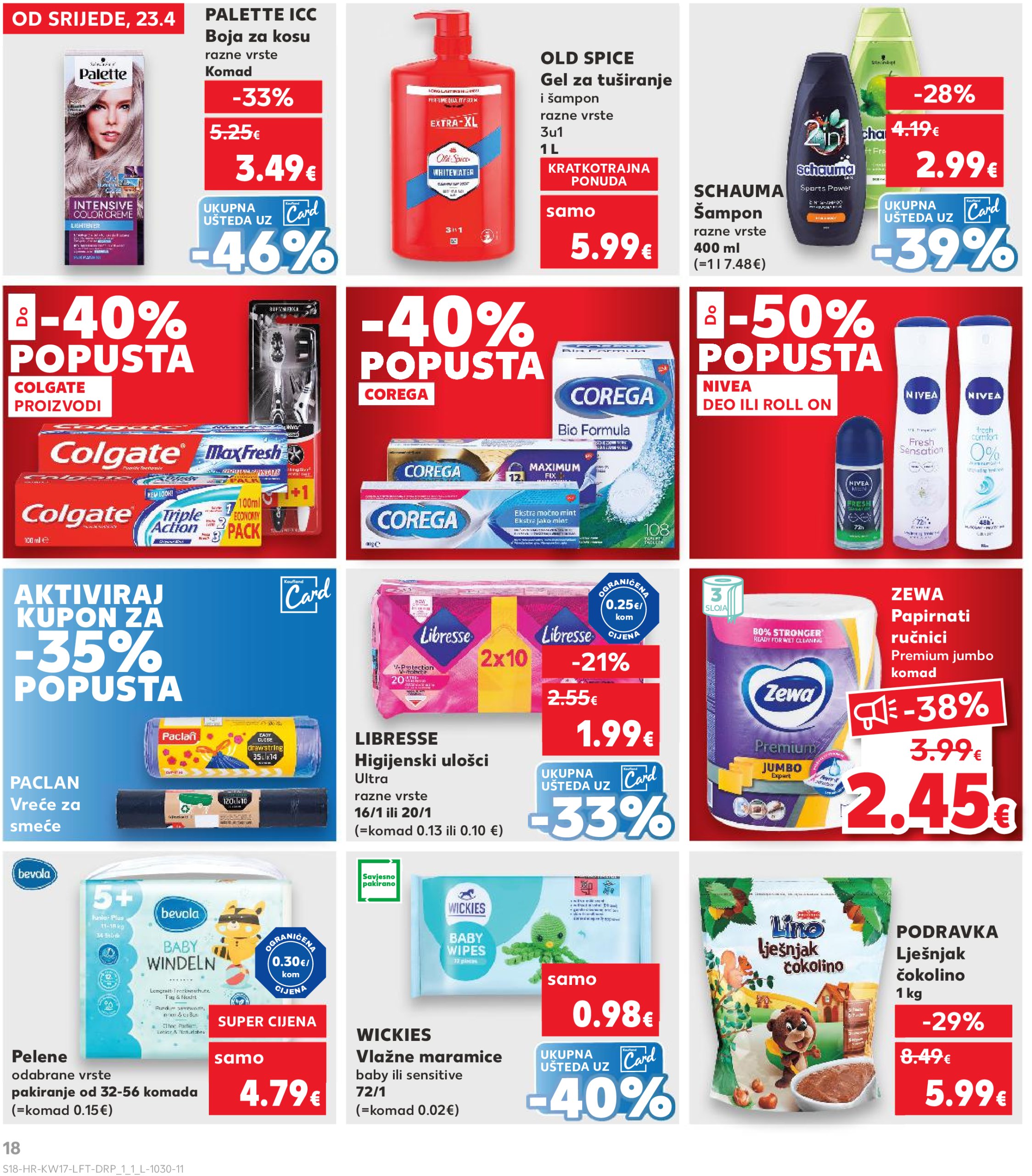 kaufland - Kaufland katalog vrijedi od 23.04. do 29.04. - page: 18