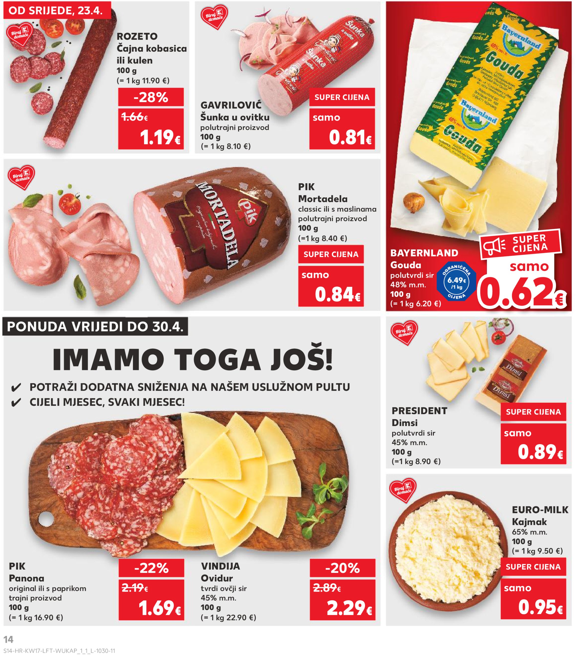kaufland - Kaufland katalog vrijedi od 23.04. do 29.04. - page: 14