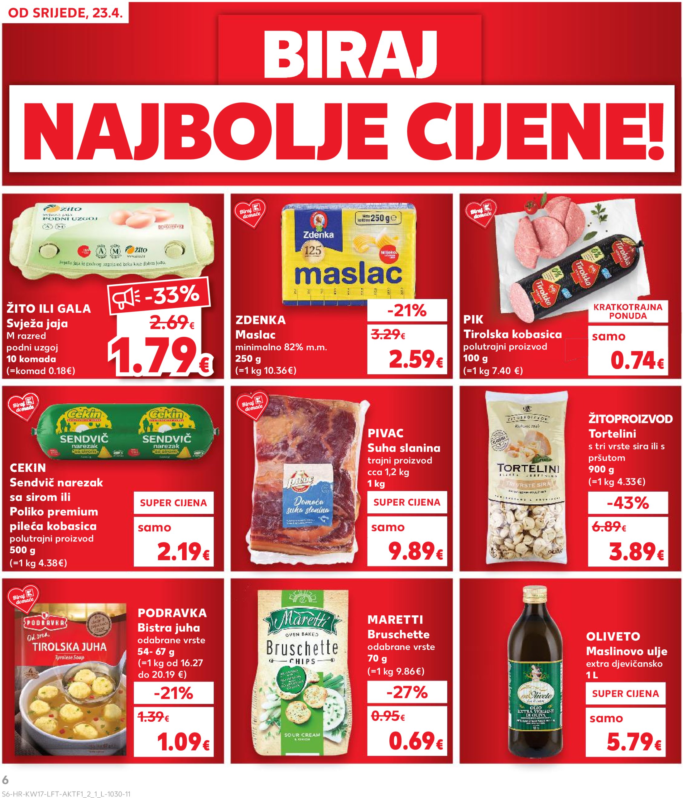 kaufland - Kaufland katalog vrijedi od 23.04. do 29.04. - page: 6