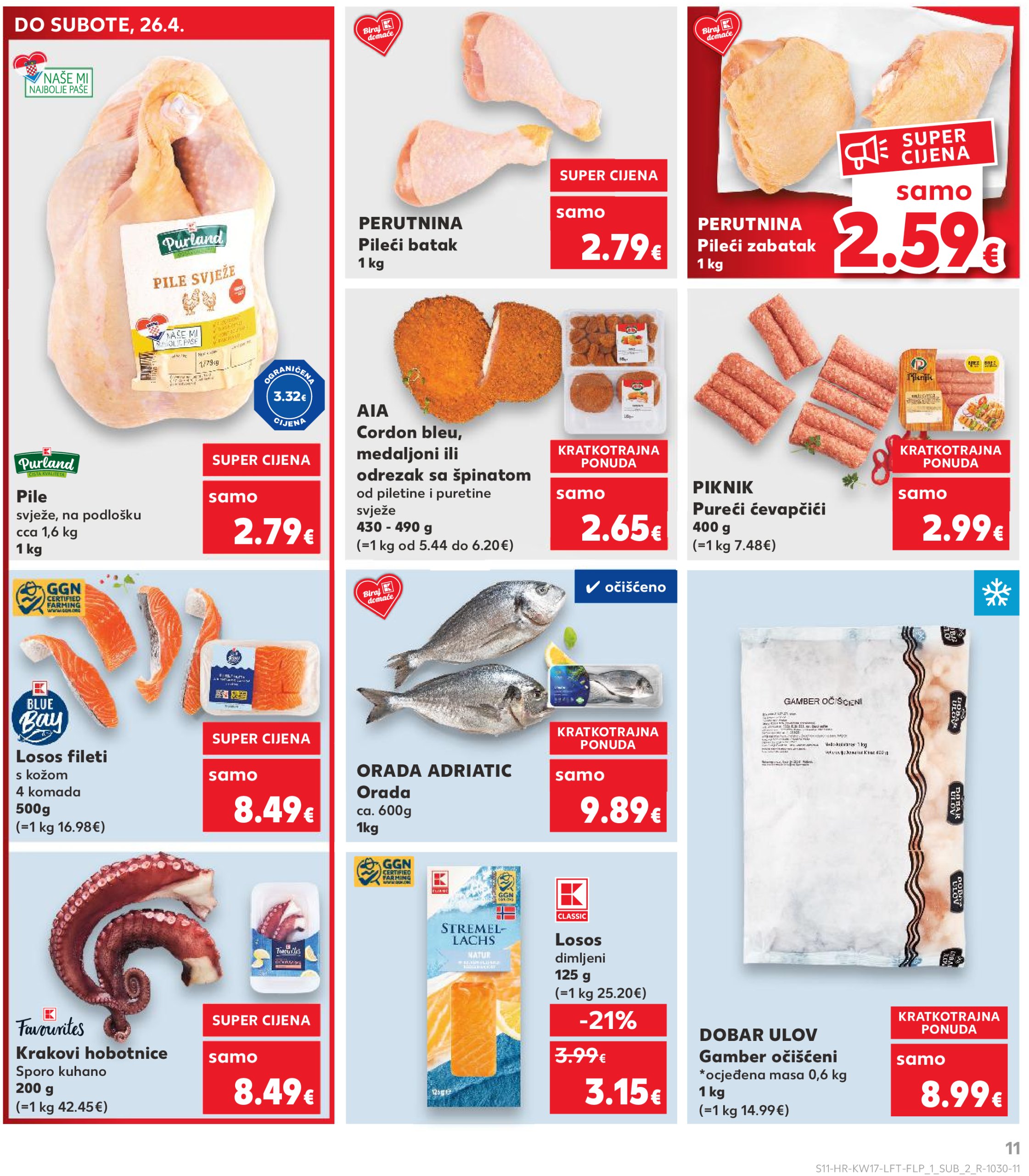 kaufland - Kaufland katalog vrijedi od 23.04. do 29.04. - page: 11
