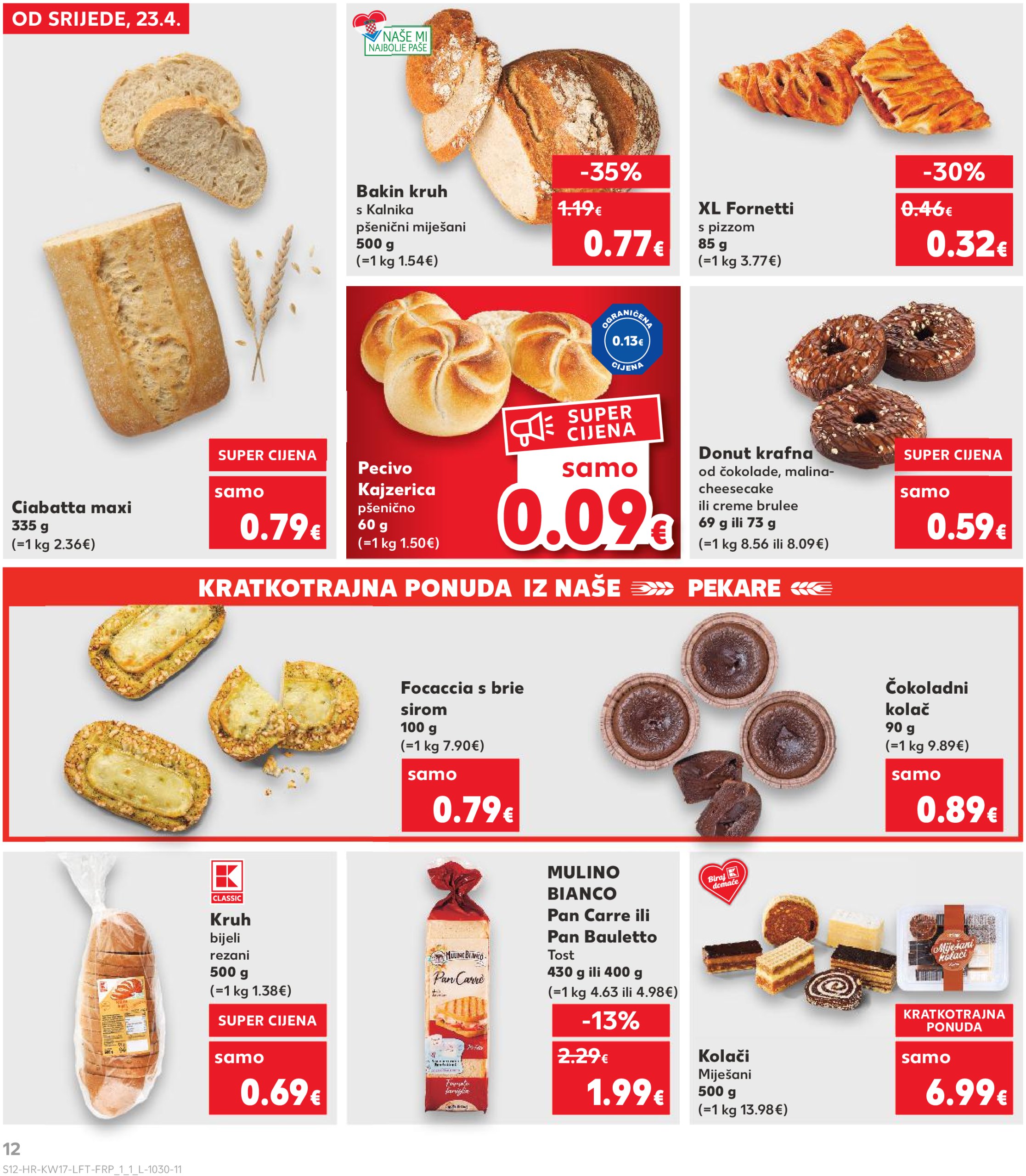 kaufland - Kaufland katalog vrijedi od 23.04. do 29.04. - page: 12