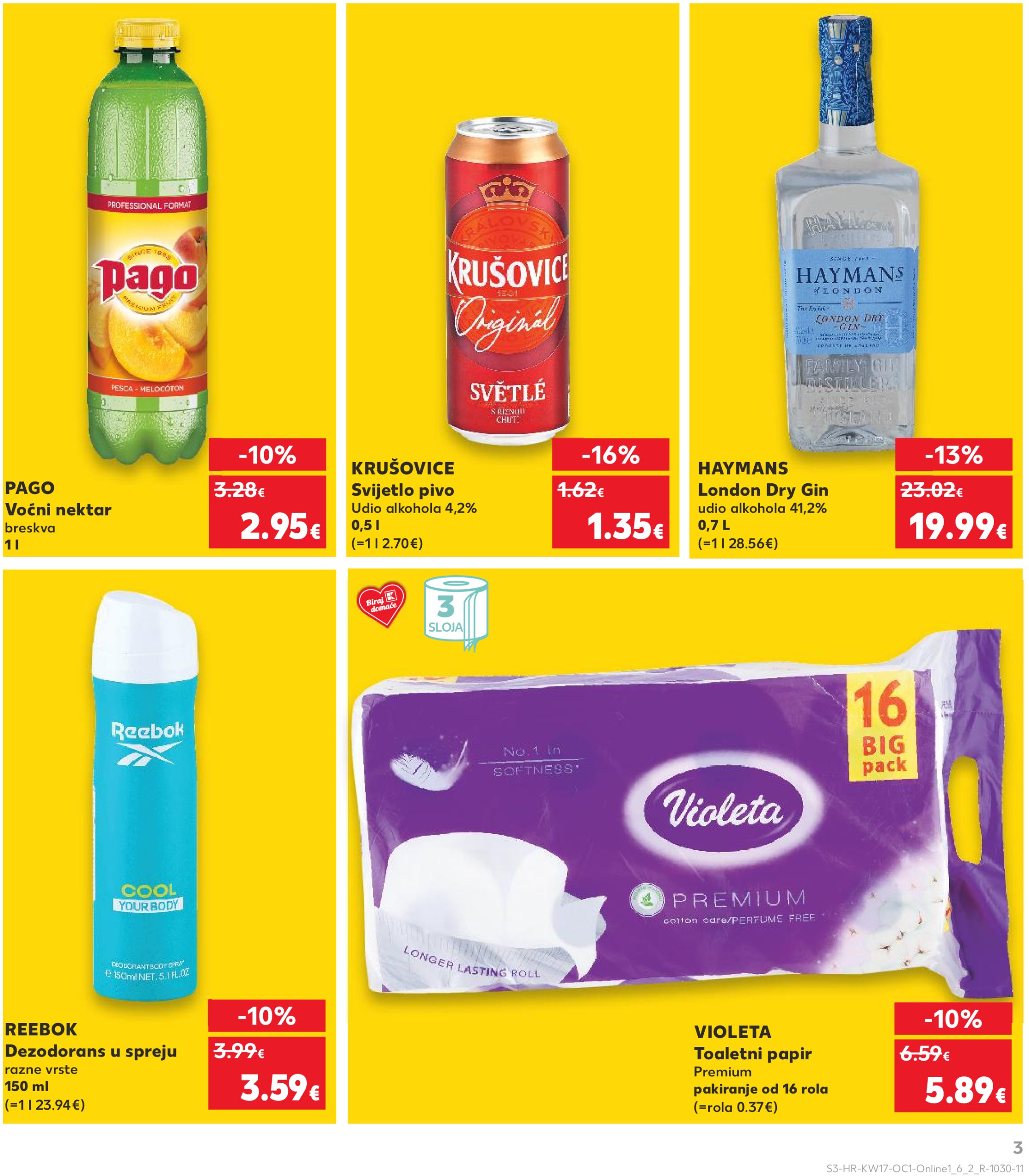 kaufland - Kaufland - Želiš još bogatiju ponudu katalog vrijedi od 23.04. do 29.04. - page: 3