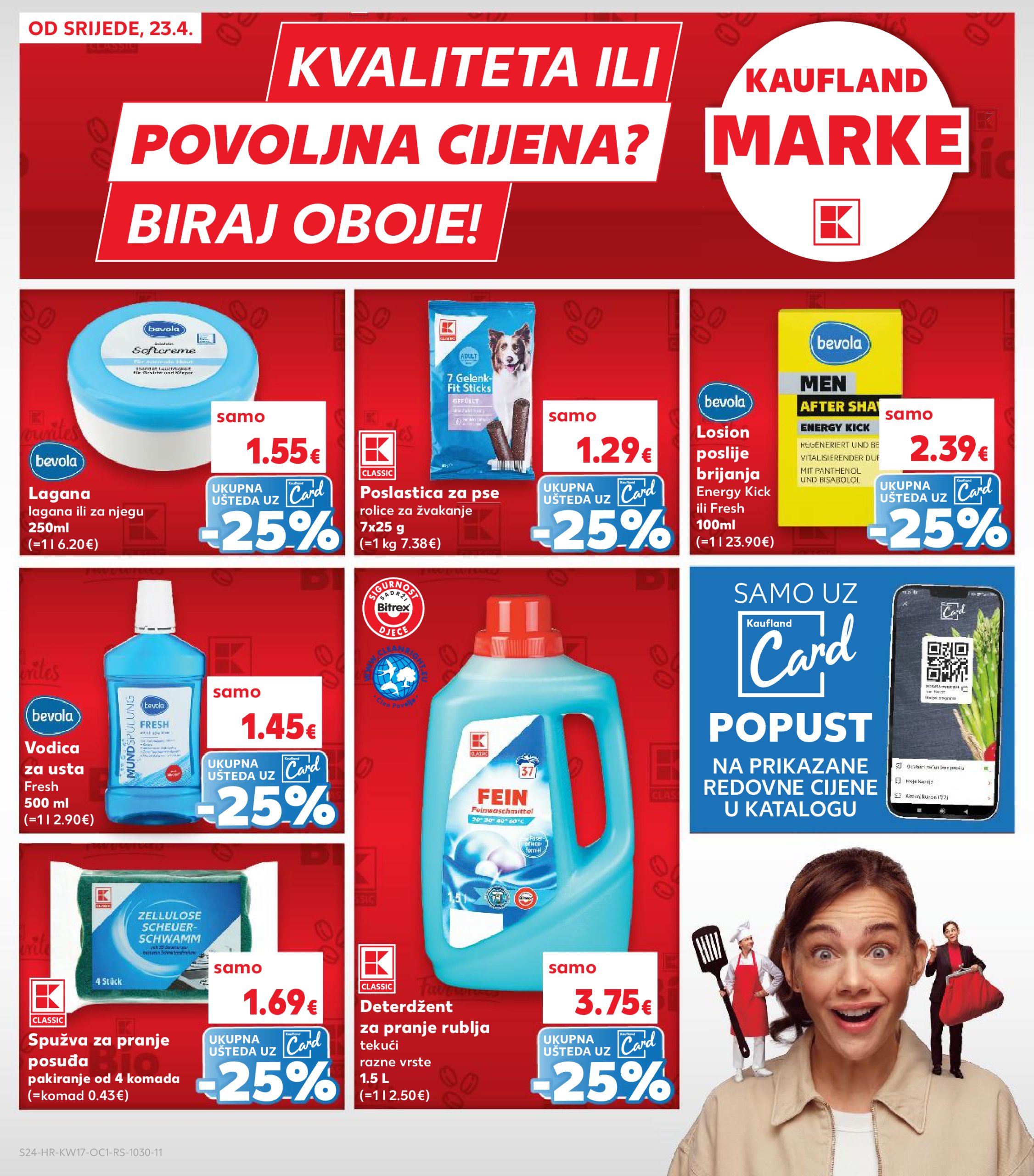 kaufland - Kaufland - Želiš još bogatiju ponudu katalog vrijedi od 23.04. do 29.04. - page: 24