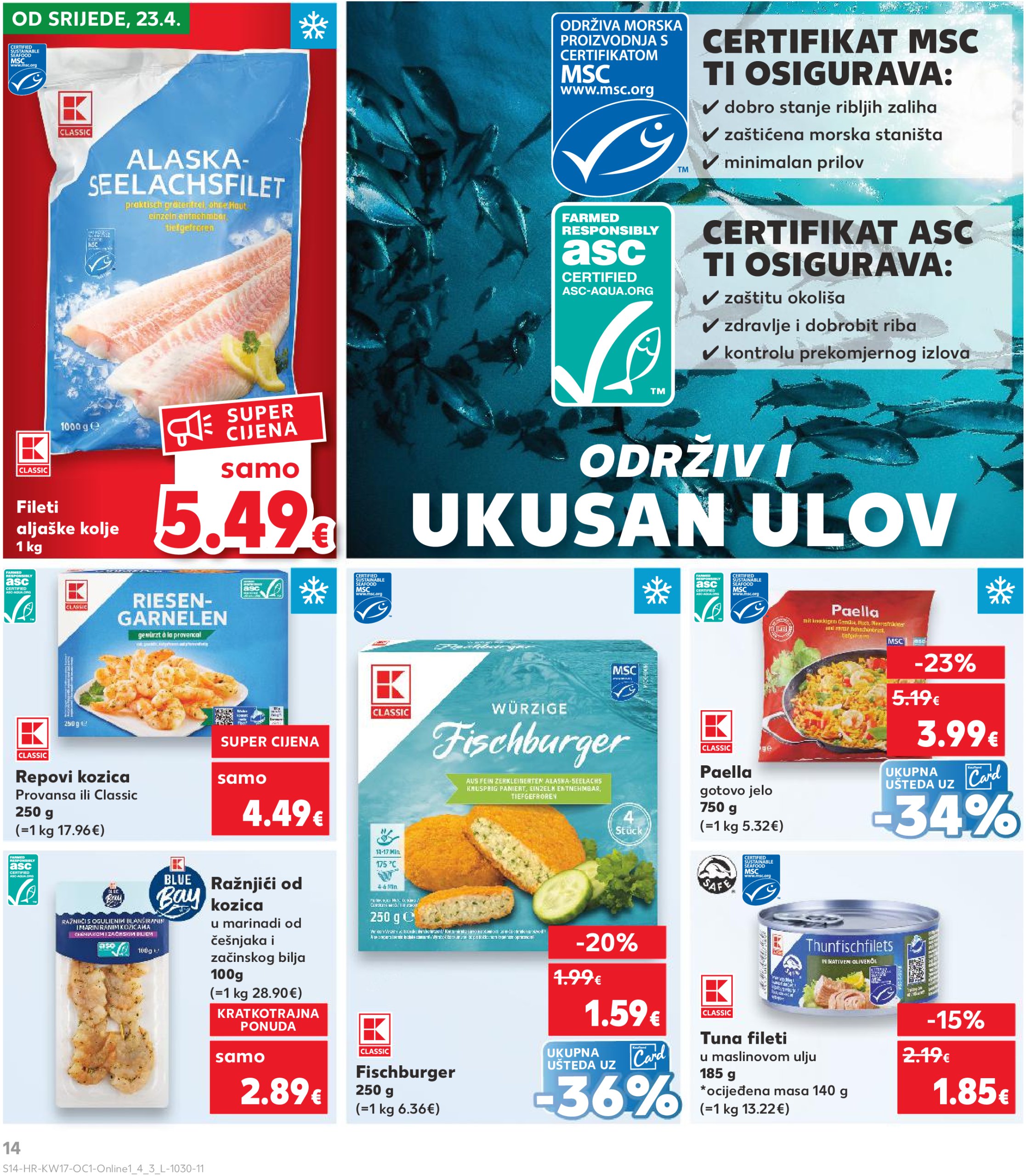 kaufland - Kaufland - Želiš još bogatiju ponudu katalog vrijedi od 23.04. do 29.04. - page: 14
