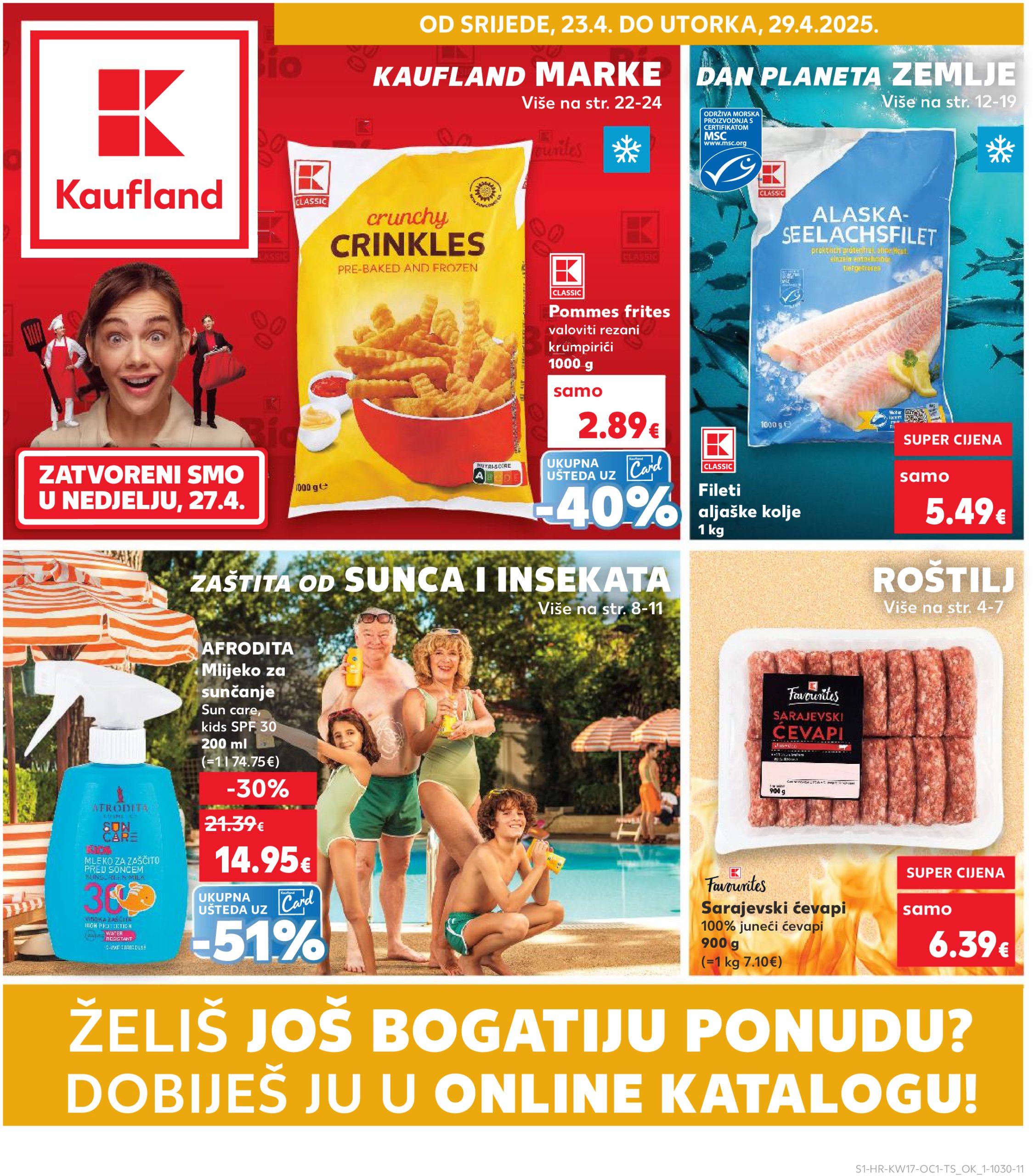 kaufland - Kaufland - Želiš još bogatiju ponudu katalog vrijedi od 23.04. do 29.04.