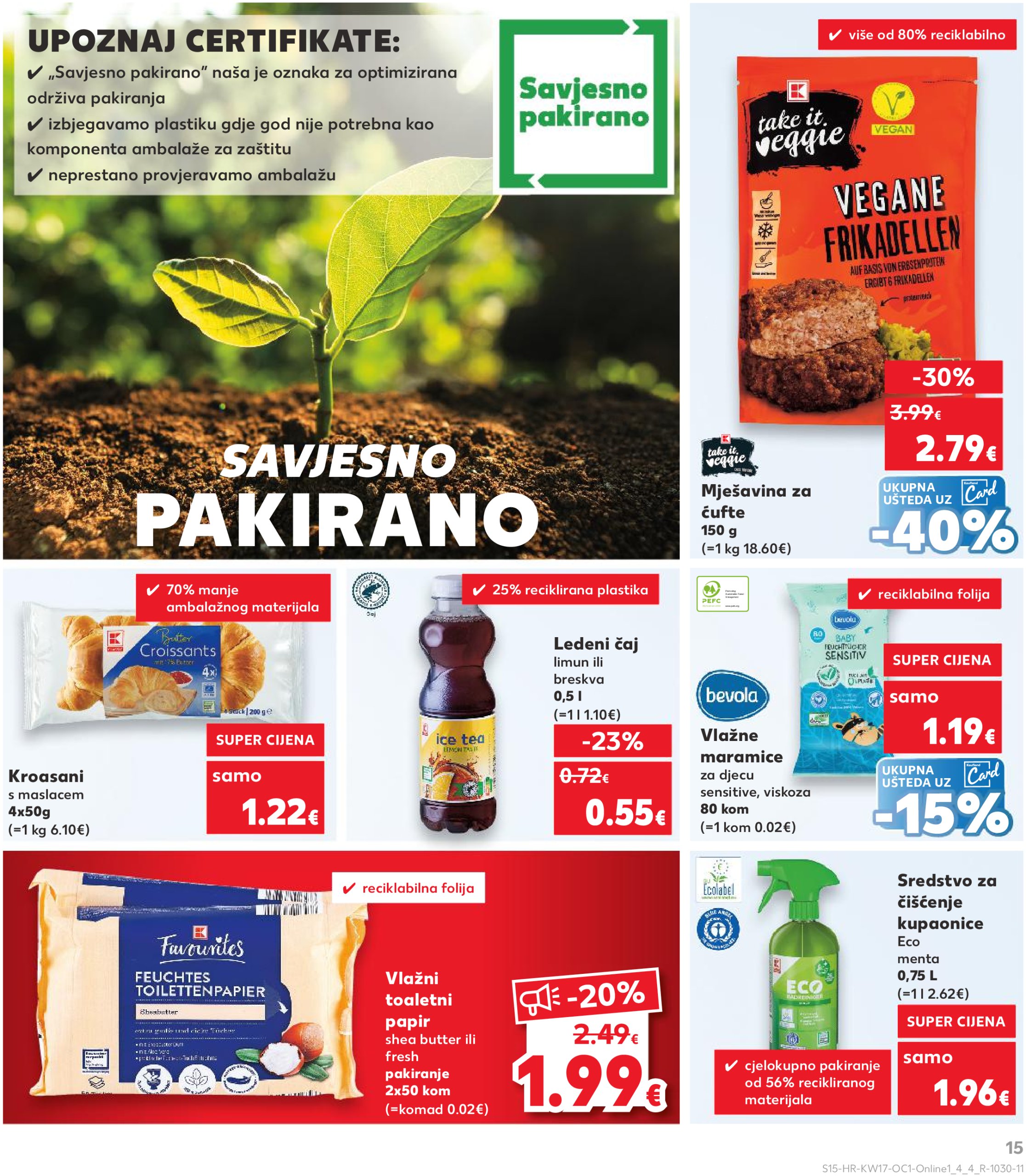 kaufland - Kaufland - Želiš još bogatiju ponudu katalog vrijedi od 23.04. do 29.04. - page: 15