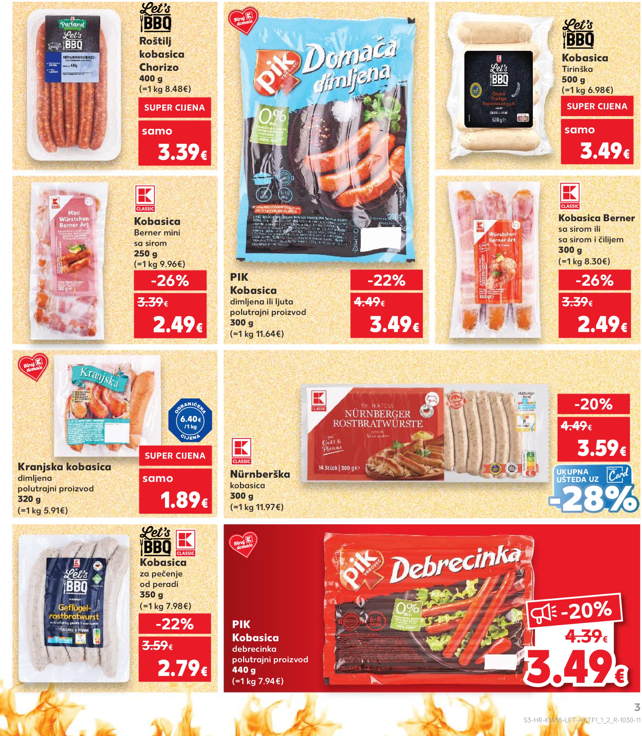 kaufland - Kaufland katalog vrijedi od 30.04. do 06.05. - page: 3