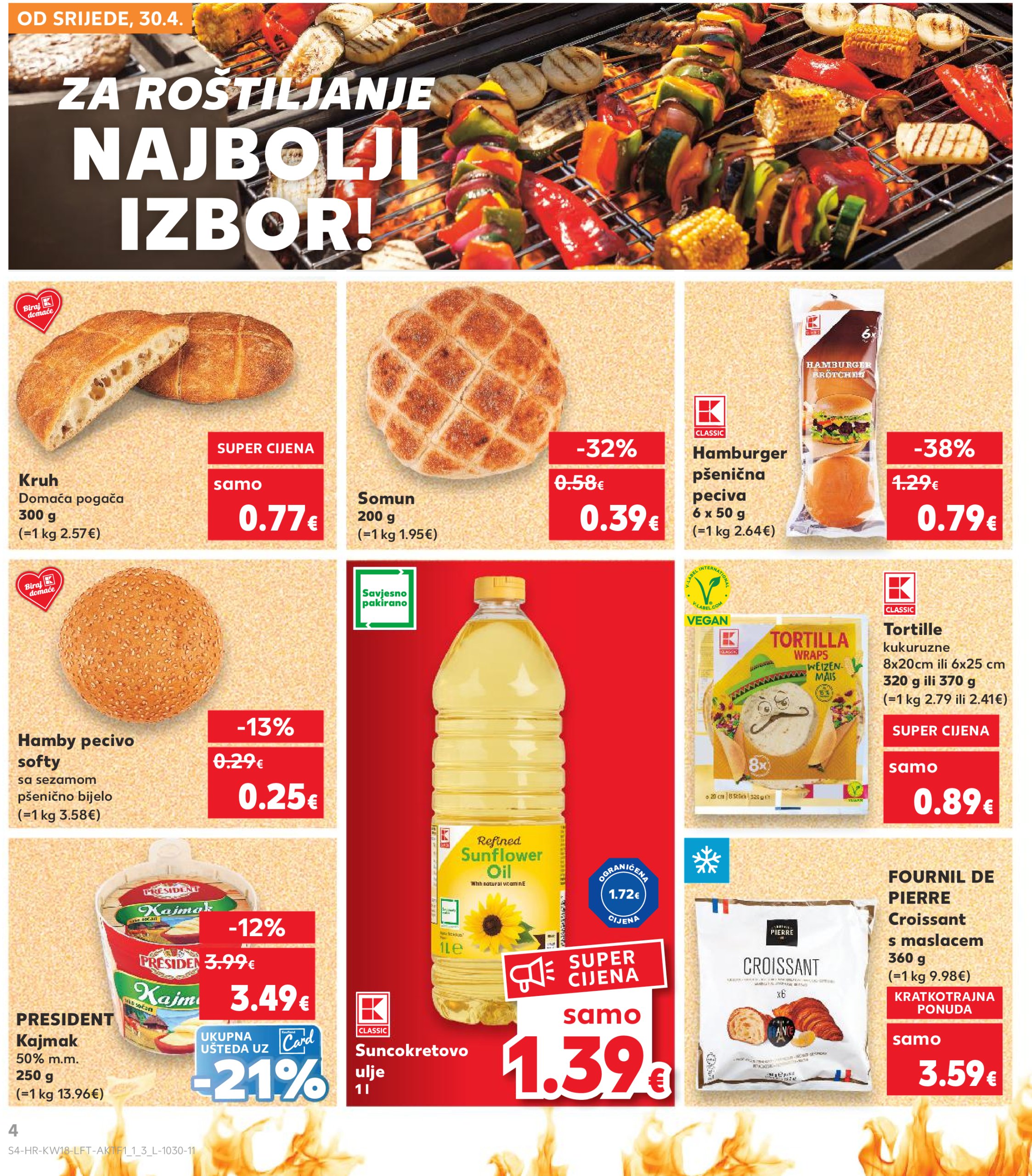 kaufland - Kaufland katalog vrijedi od 30.04. do 06.05. - page: 4