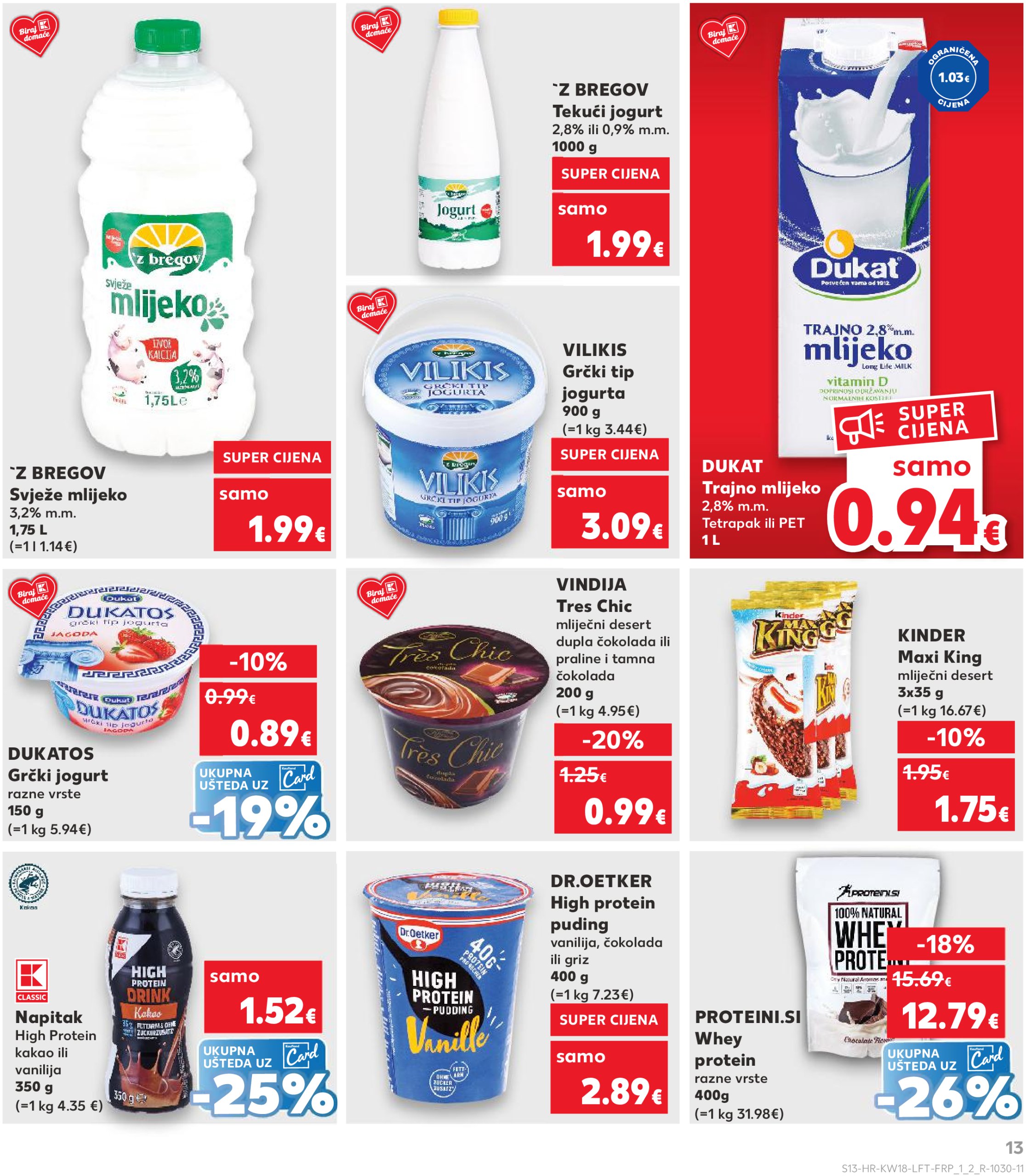 kaufland - Kaufland katalog vrijedi od 30.04. do 06.05. - page: 13