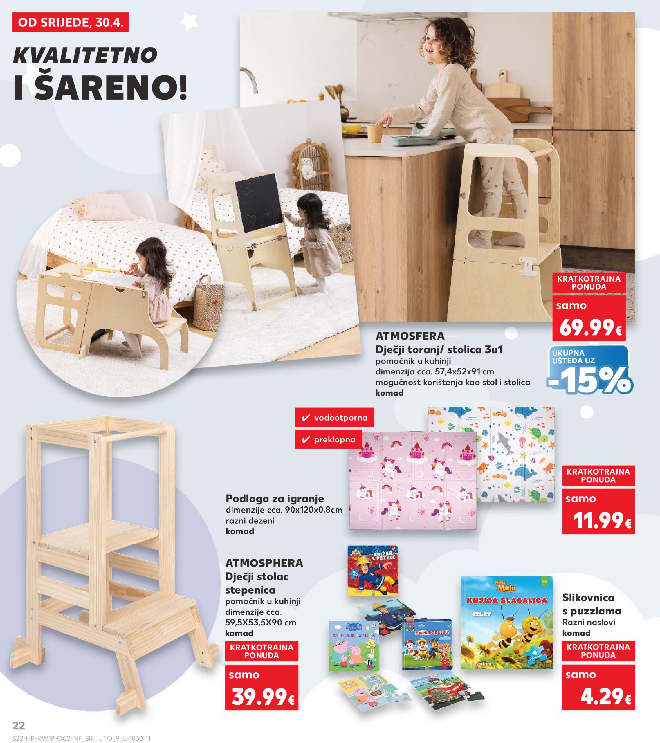 kaufland - Kaufland - Nonfood katalog vrijedi od 30.04. do 06.05. - page: 22