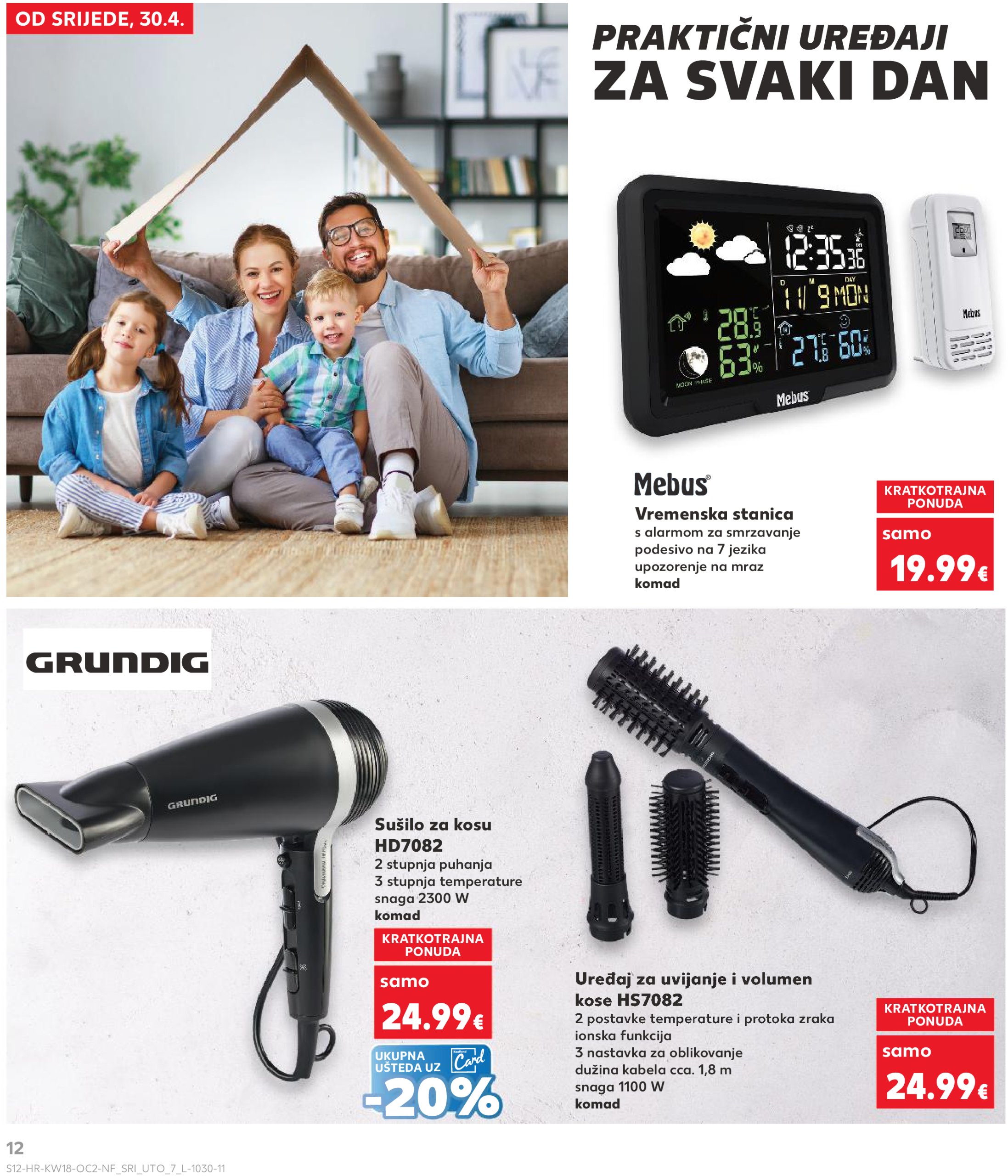 kaufland - Kaufland - Nonfood katalog vrijedi od 30.04. do 06.05. - page: 12