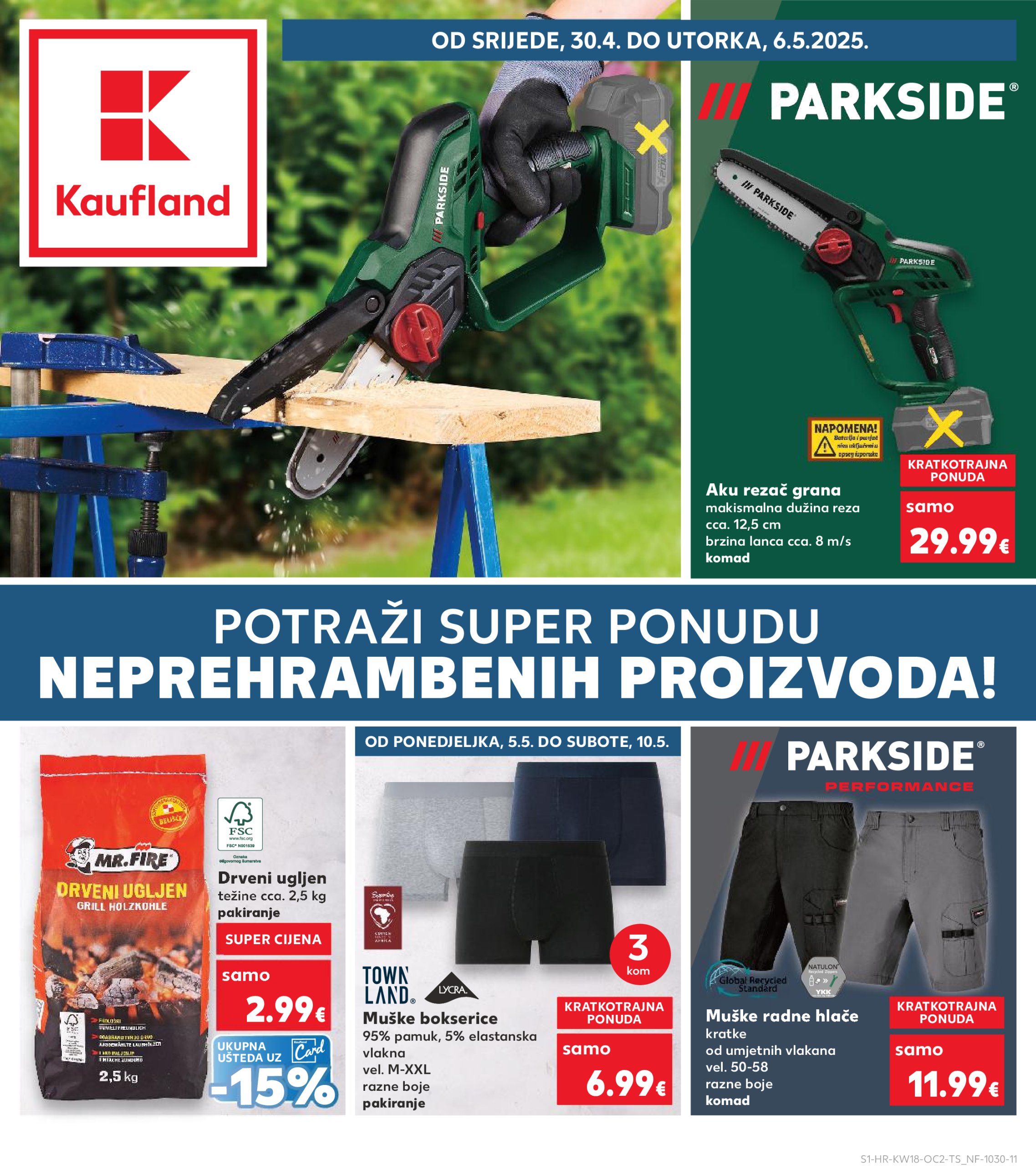 kaufland - Kaufland - Nonfood katalog vrijedi od 30.04. do 06.05.