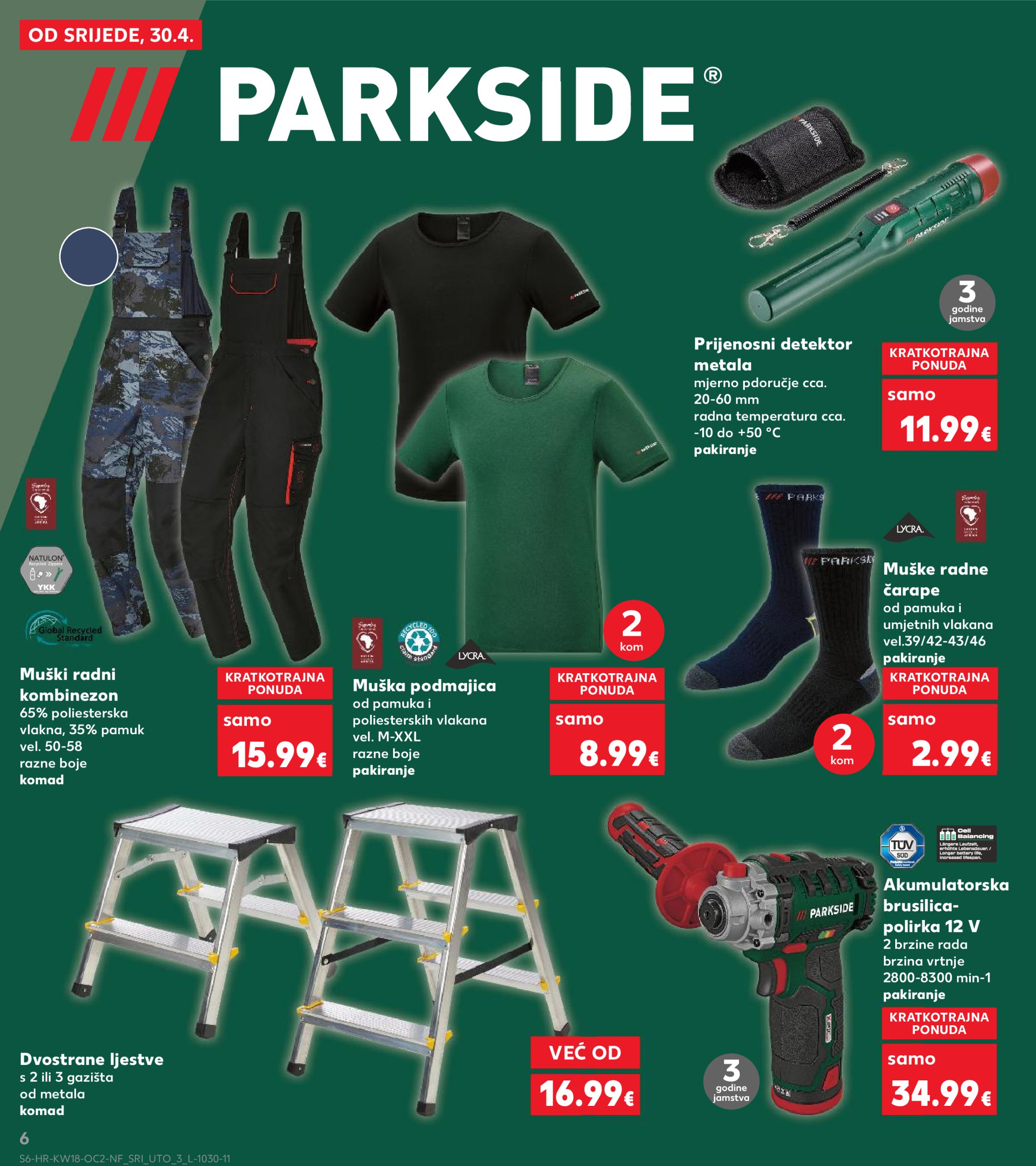 kaufland - Kaufland - Nonfood katalog vrijedi od 30.04. do 06.05. - page: 6