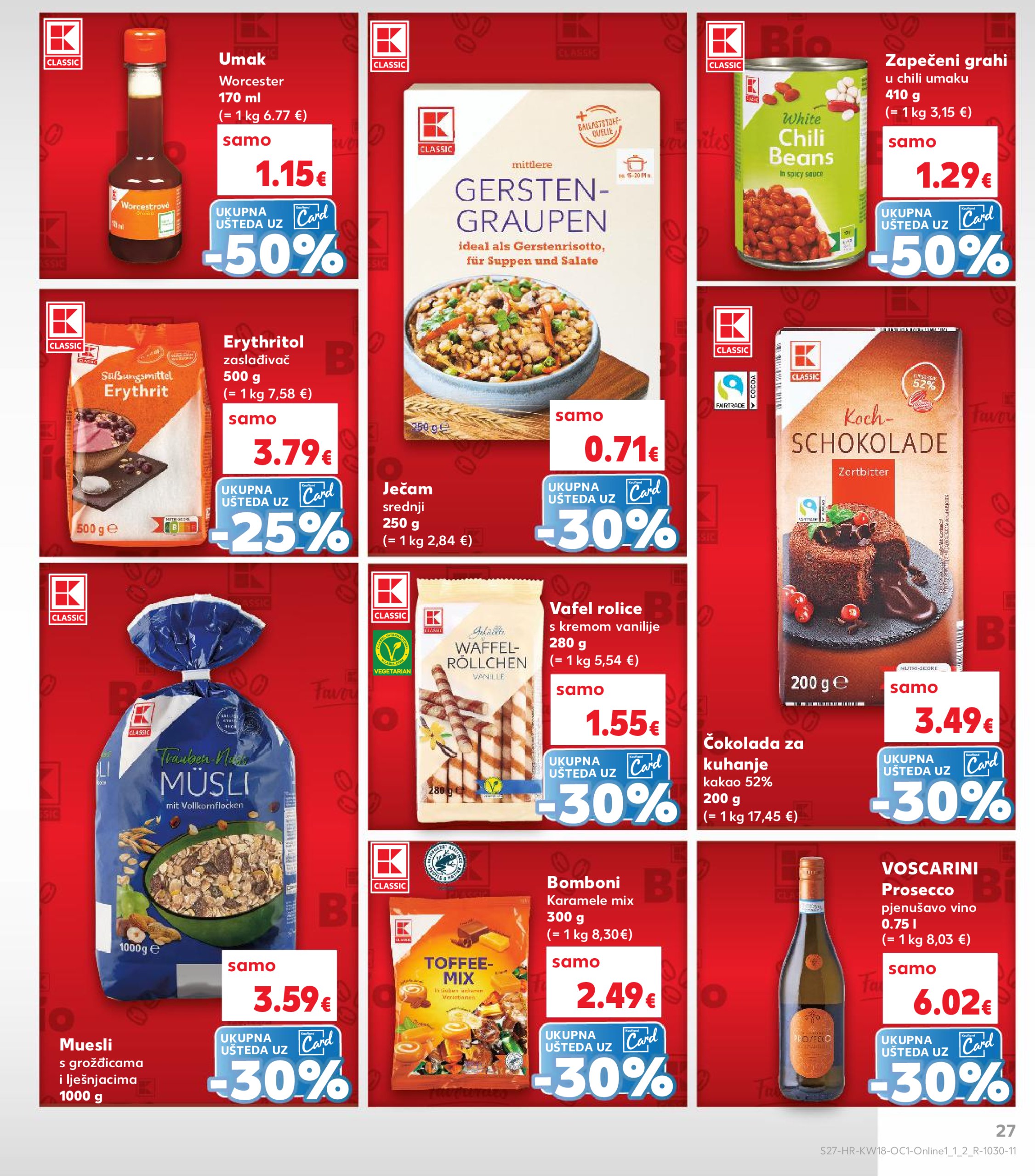 kaufland - Kaufland - Želiš još bogatiju ponudu katalog vrijedi od 30.04. do 06.05. - page: 27