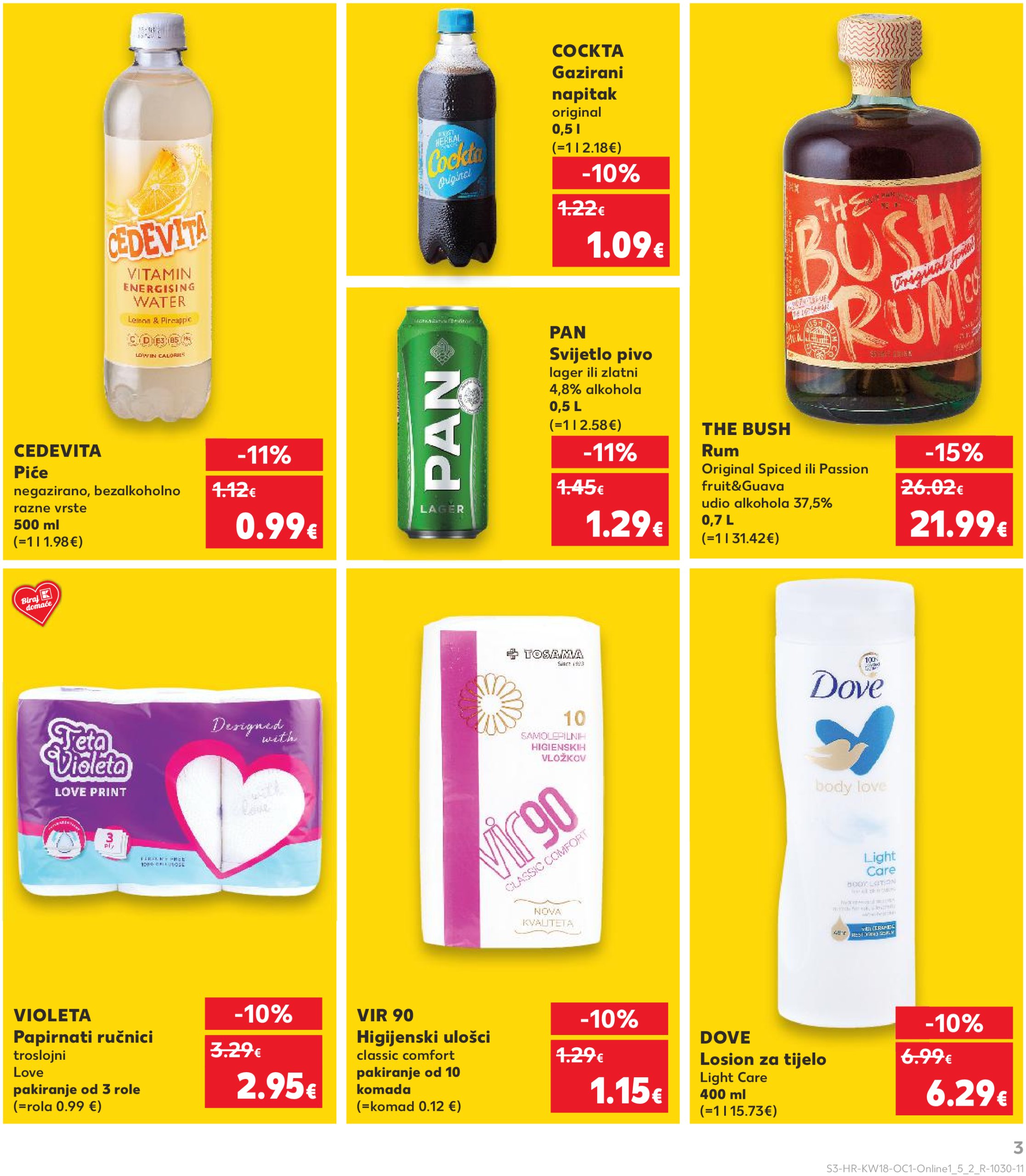 kaufland - Kaufland - Želiš još bogatiju ponudu katalog vrijedi od 30.04. do 06.05. - page: 3