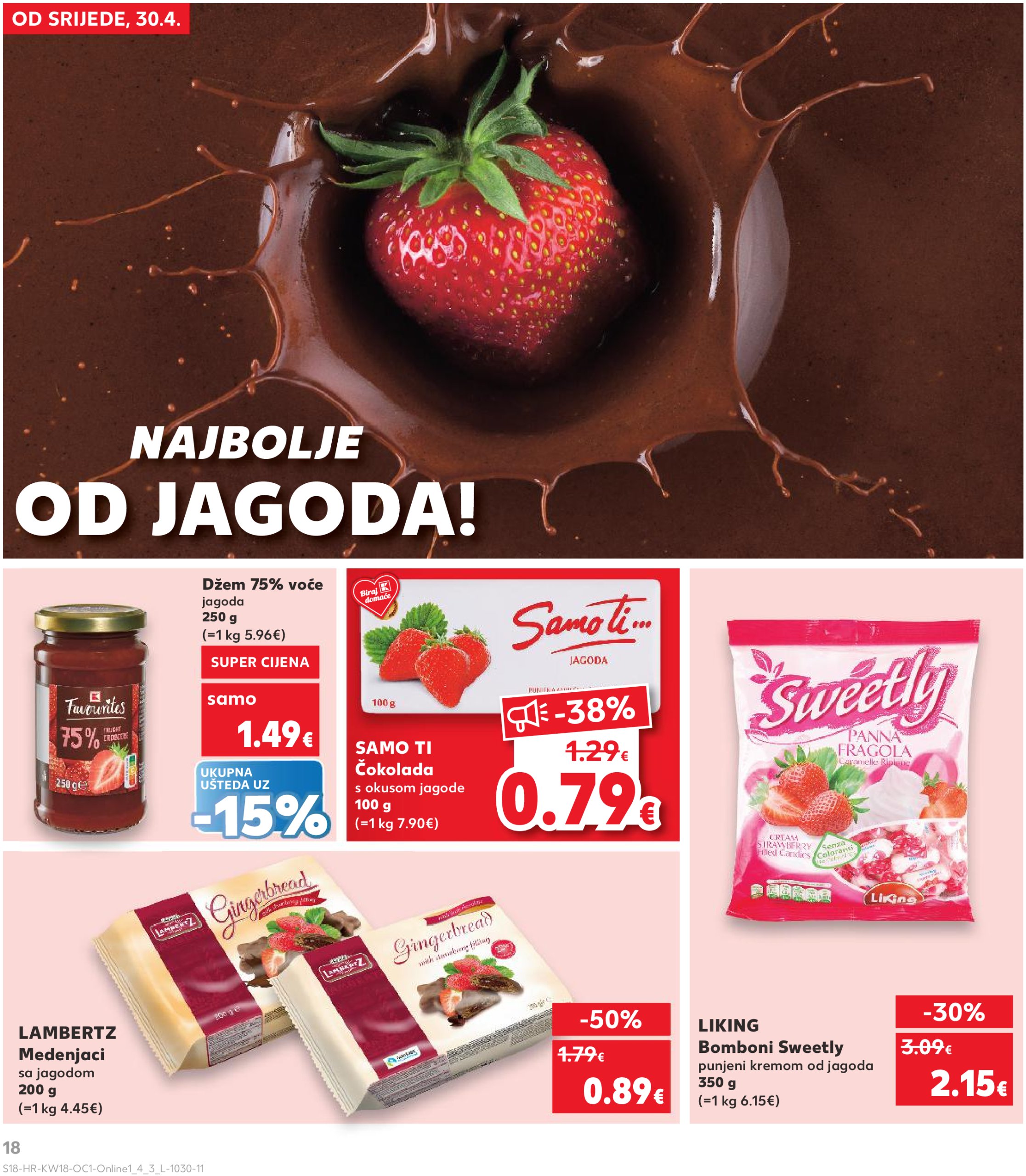 kaufland - Kaufland - Želiš još bogatiju ponudu katalog vrijedi od 30.04. do 06.05. - page: 18