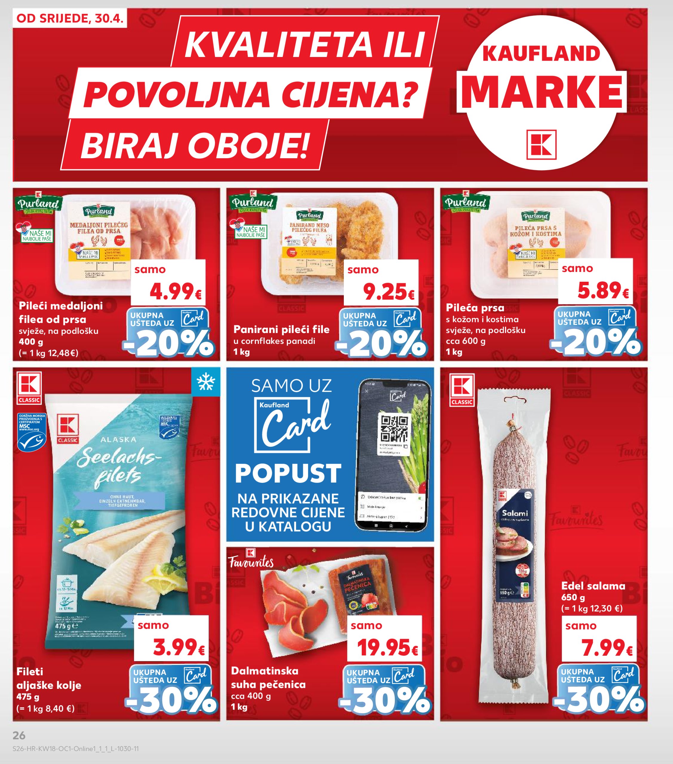 kaufland - Kaufland - Želiš još bogatiju ponudu katalog vrijedi od 30.04. do 06.05. - page: 26