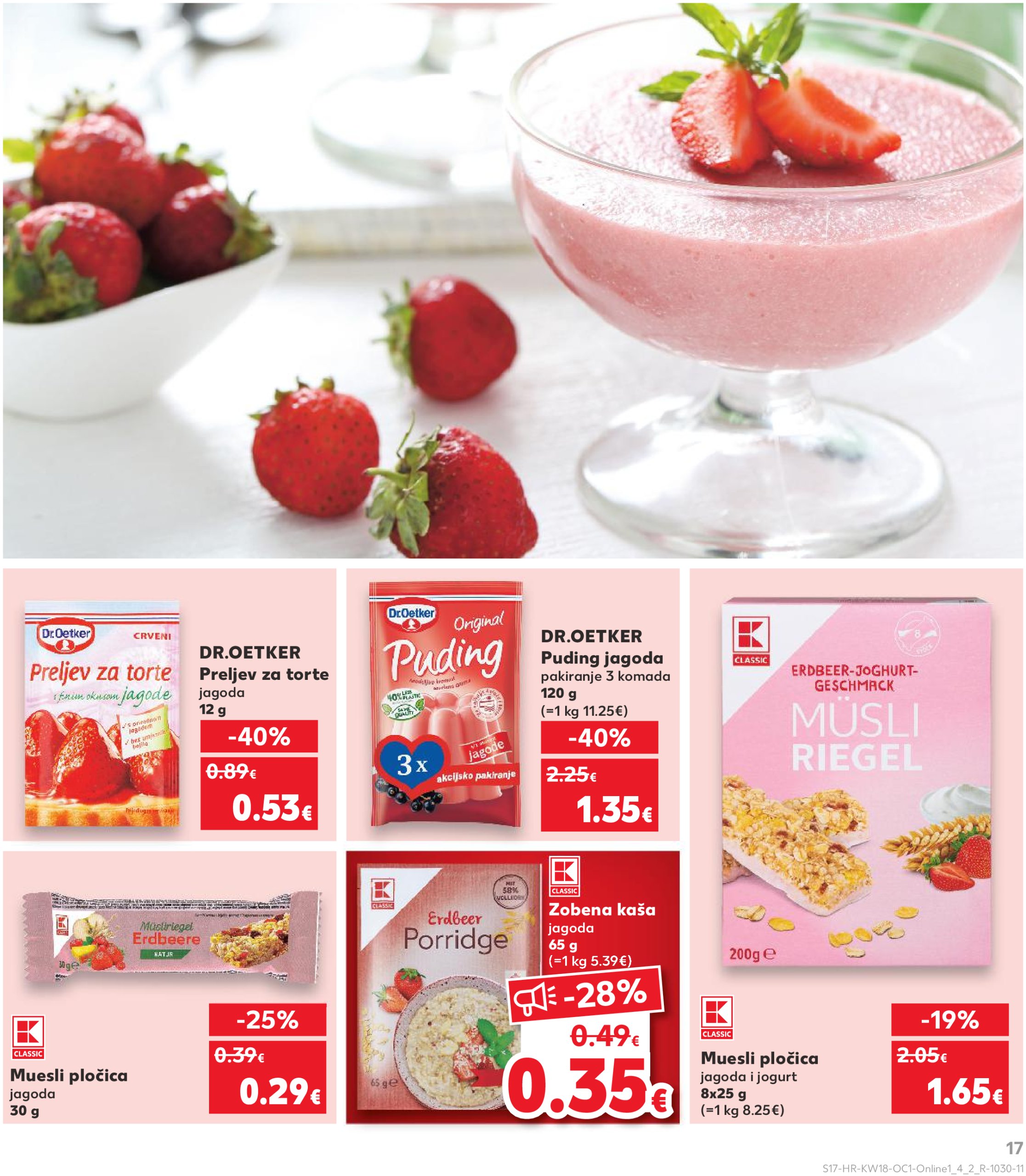 kaufland - Kaufland - Želiš još bogatiju ponudu katalog vrijedi od 30.04. do 06.05. - page: 17