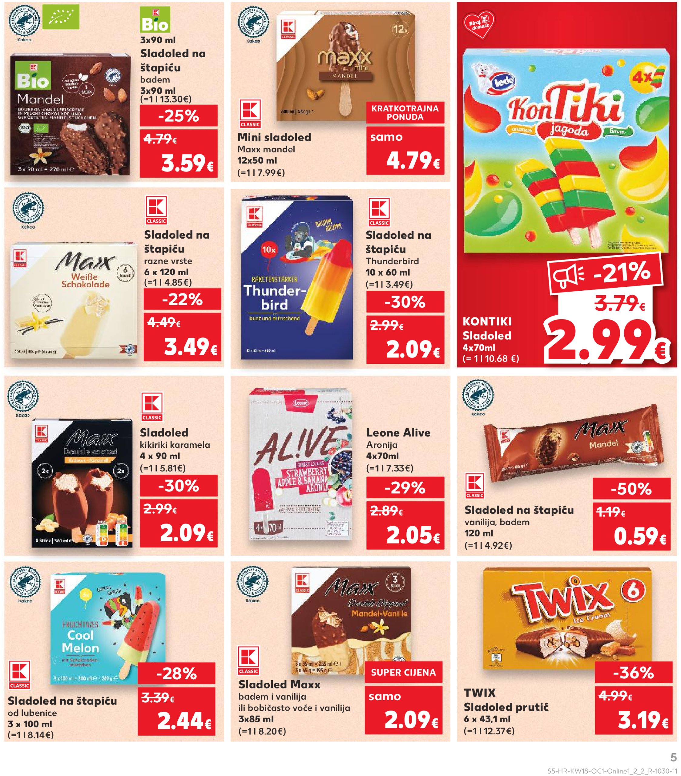 kaufland - Kaufland - Želiš još bogatiju ponudu katalog vrijedi od 30.04. do 06.05. - page: 5