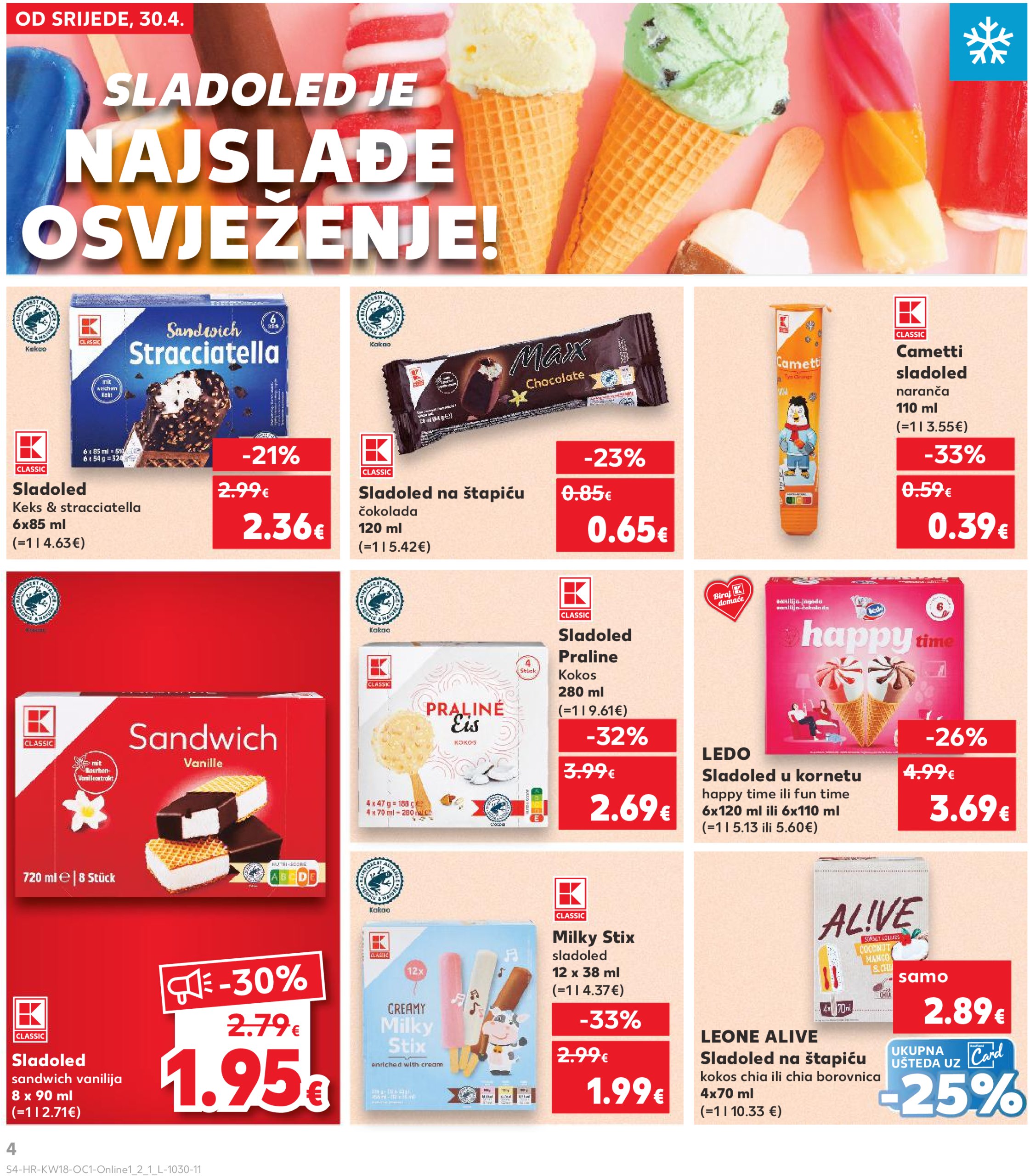 kaufland - Kaufland - Želiš još bogatiju ponudu katalog vrijedi od 30.04. do 06.05. - page: 4