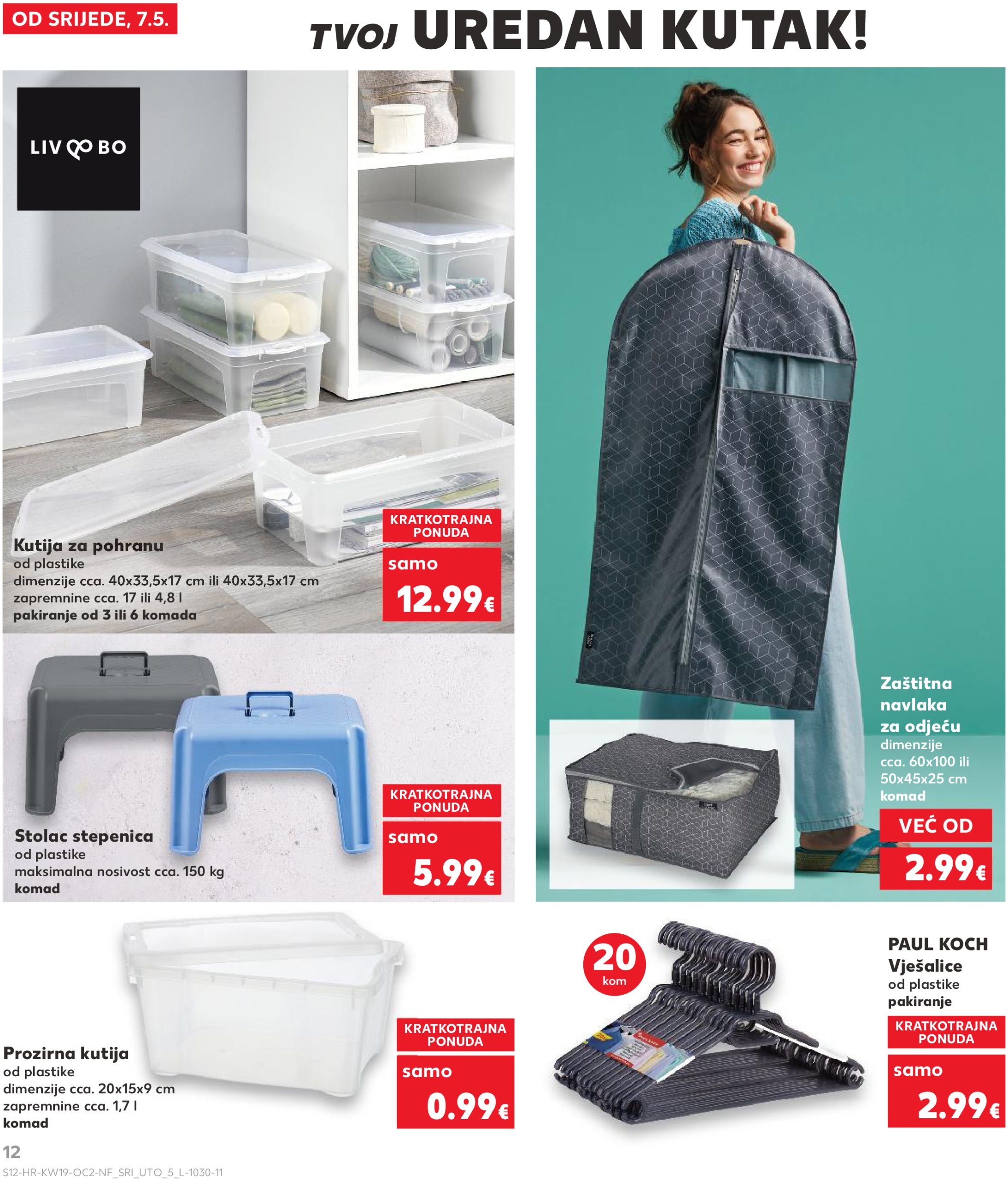 kaufland - Kaufland - Neprehrambenih proizvoda katalog vrijedi od 07.05. do 13.05. - page: 12
