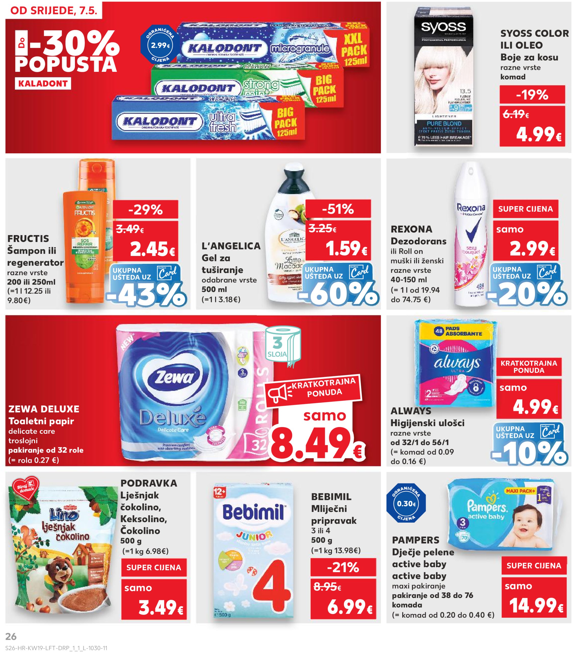 kaufland - Kaufland katalog vrijedi od 07.05. do 13.05. - page: 26 kaufland - Kaufland katalog vrijedi od 07.05. do 13.05. - page: 26