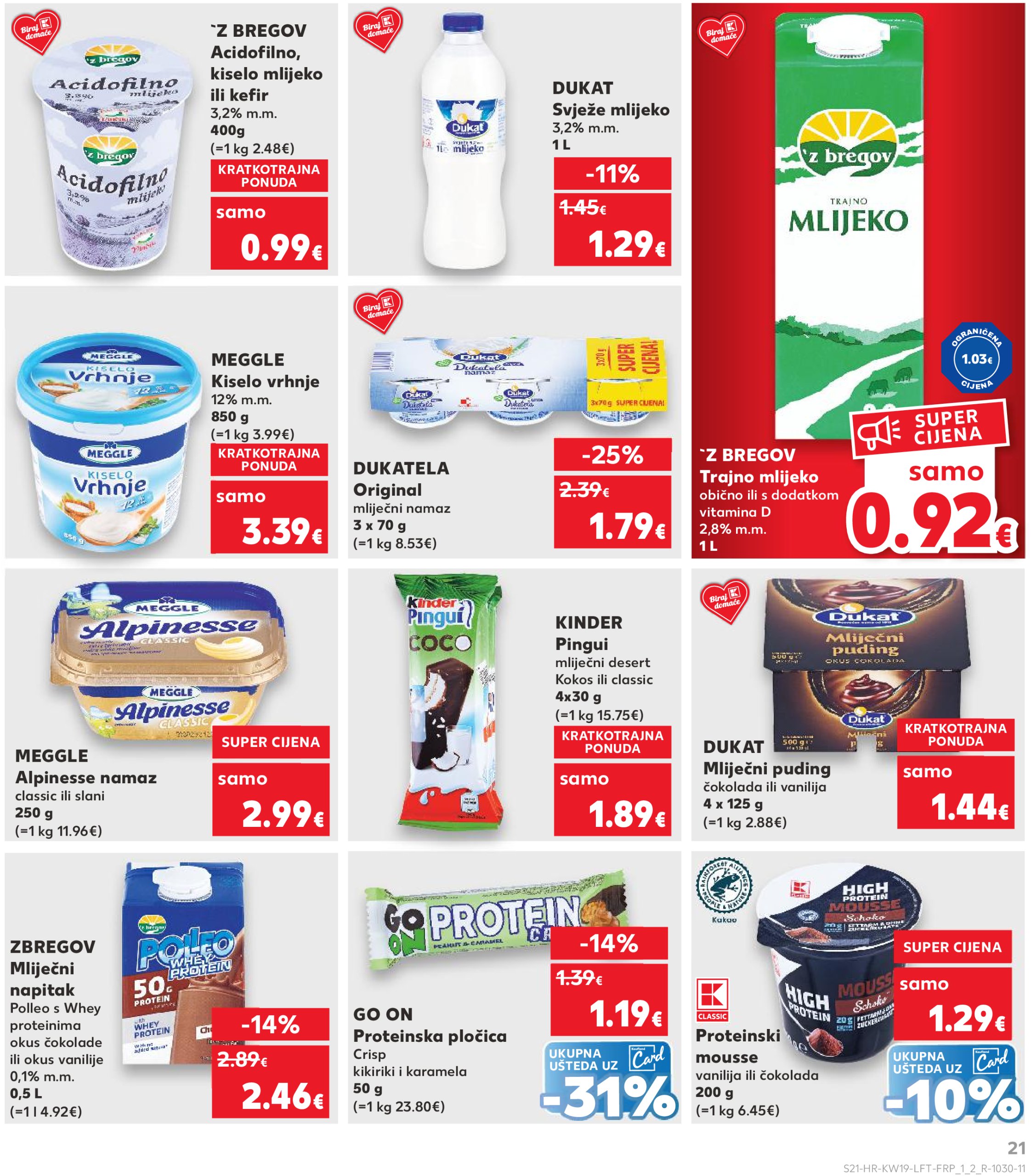 kaufland - Kaufland katalog vrijedi od 07.05. do 13.05. - page: 21 kaufland - Kaufland katalog vrijedi od 07.05. do 13.05. - page: 21