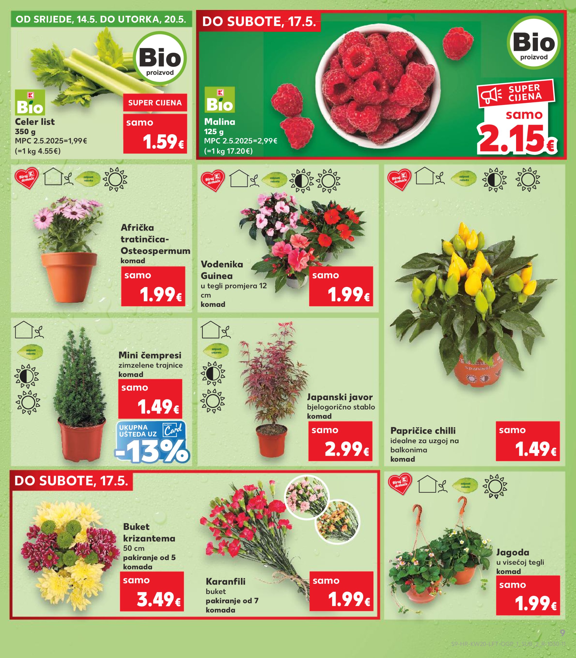 kaufland - Prelistajte ovaj Kaufland katalog, vrijedi od 14.05. do 20.05. - page: 9 kaufland - Prelistajte ovaj Kaufland katalog, vrijedi od 14.05. do 20.05. - page: 9