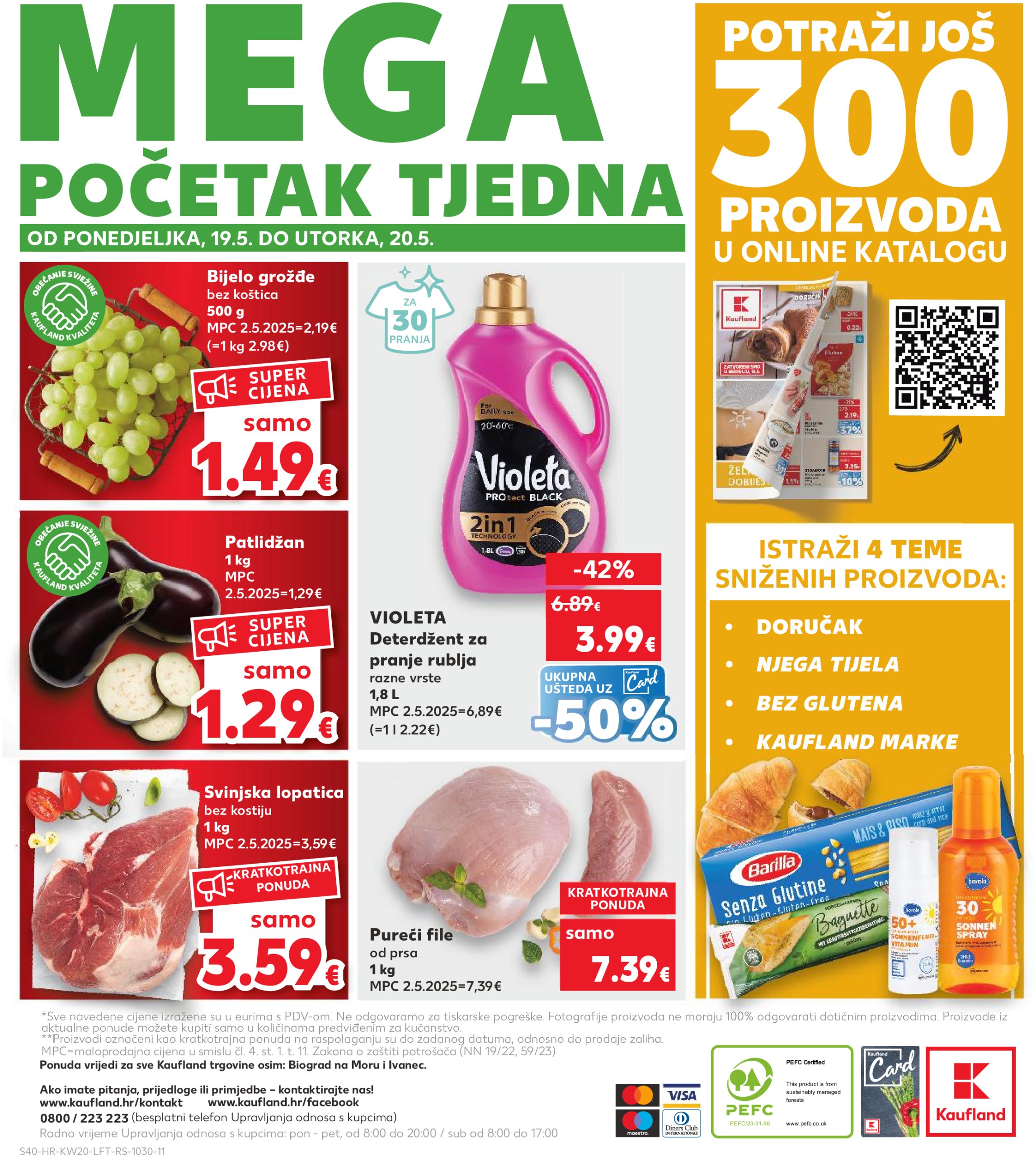 kaufland - Prelistajte ovaj Kaufland katalog, vrijedi od 14.05. do 20.05. - page: 40 kaufland - Prelistajte ovaj Kaufland katalog, vrijedi od 14.05. do 20.05. - page: 40