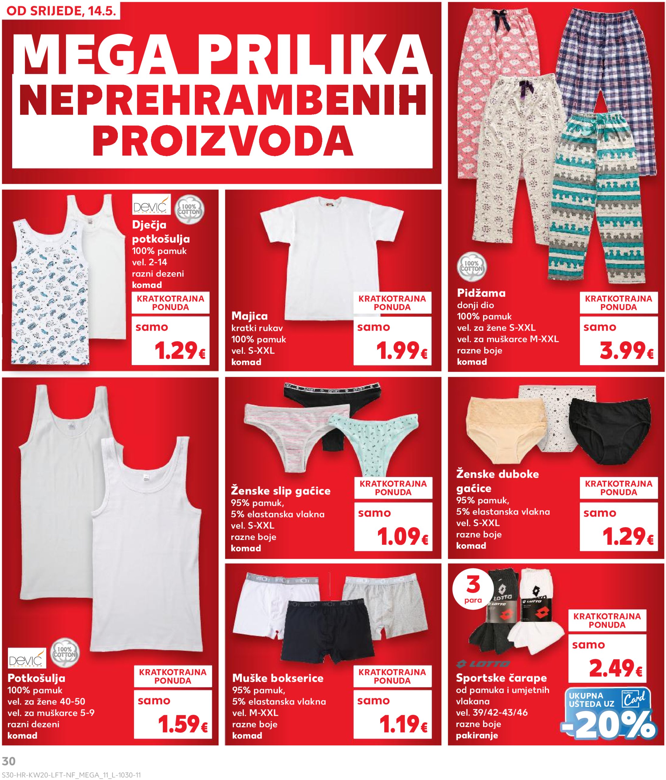 kaufland - Prelistajte ovaj Kaufland katalog, vrijedi od 14.05. do 20.05. - page: 30 kaufland - Prelistajte ovaj Kaufland katalog, vrijedi od 14.05. do 20.05. - page: 30