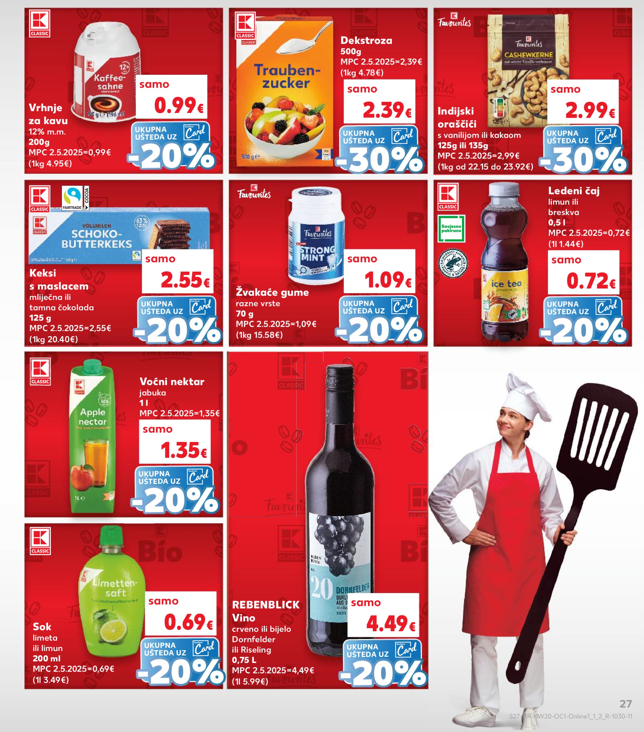 kaufland - Prelistajte ovaj Kaufland - Želiš još bogatiju ponudu katalog, vrijedi od 14.05. do 20.05. - page: 27