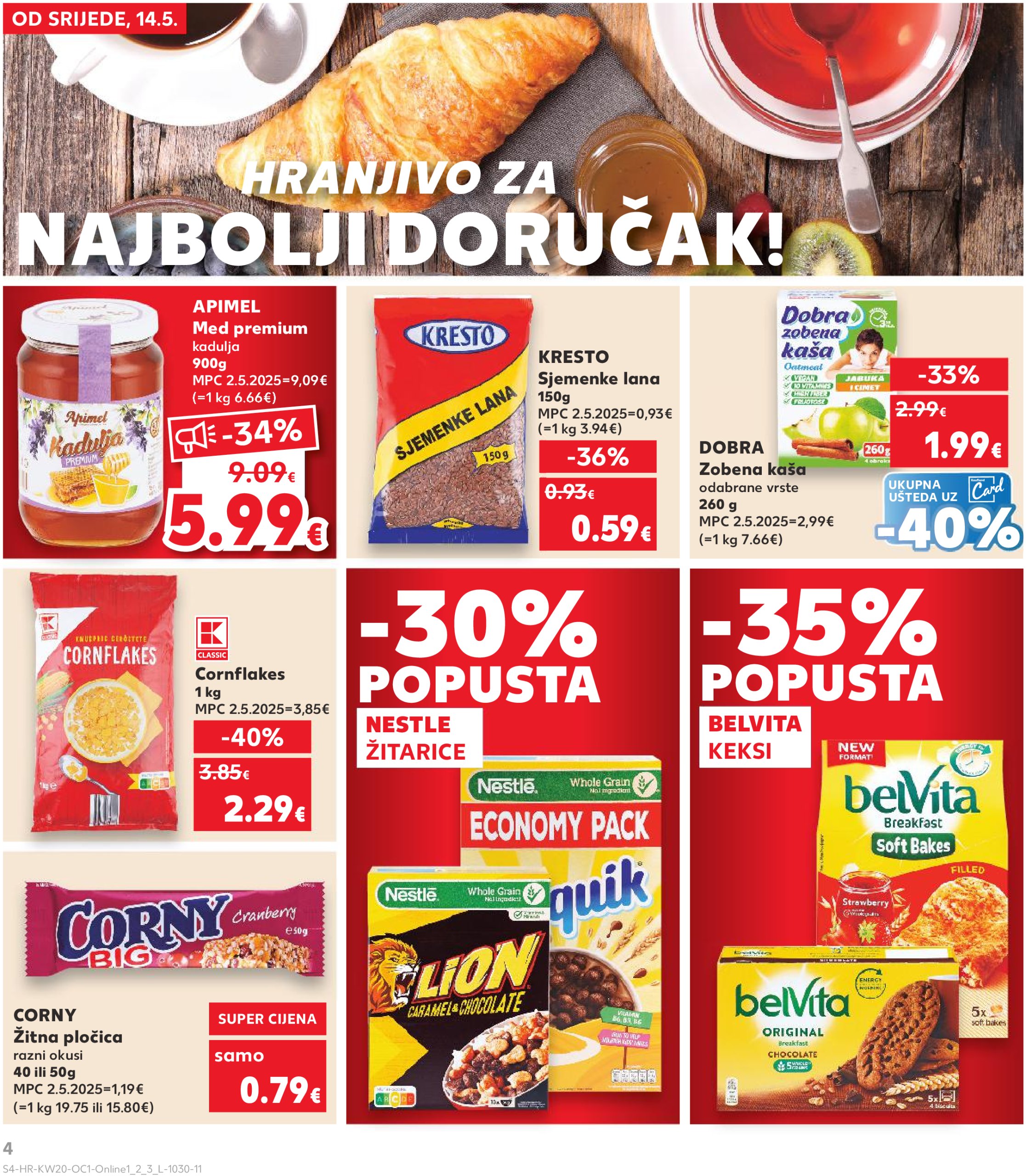 kaufland - Prelistajte ovaj Kaufland - Želiš još bogatiju ponudu katalog, vrijedi od 14.05. do 20.05. - page: 4