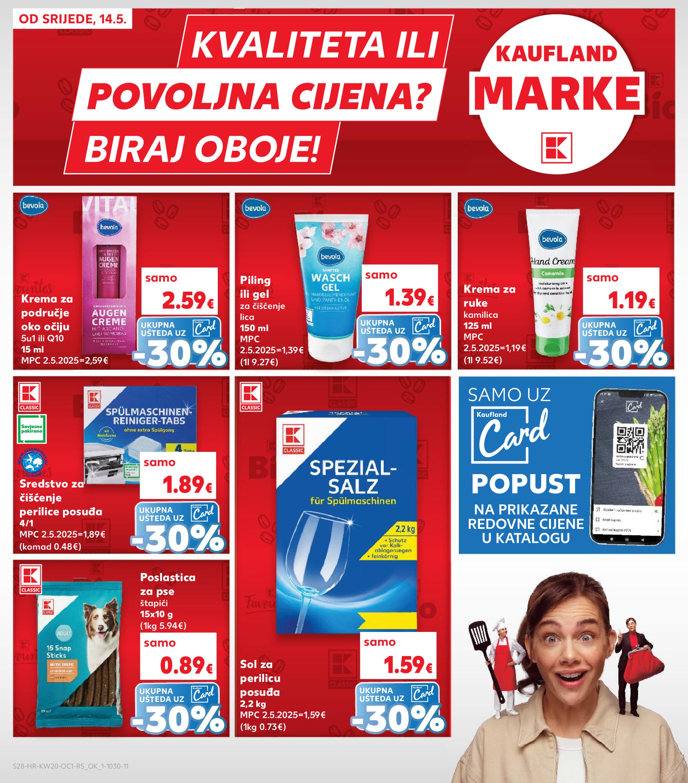 kaufland - Prelistajte ovaj Kaufland - Želiš još bogatiju ponudu katalog, vrijedi od 14.05. do 20.05. - page: 28