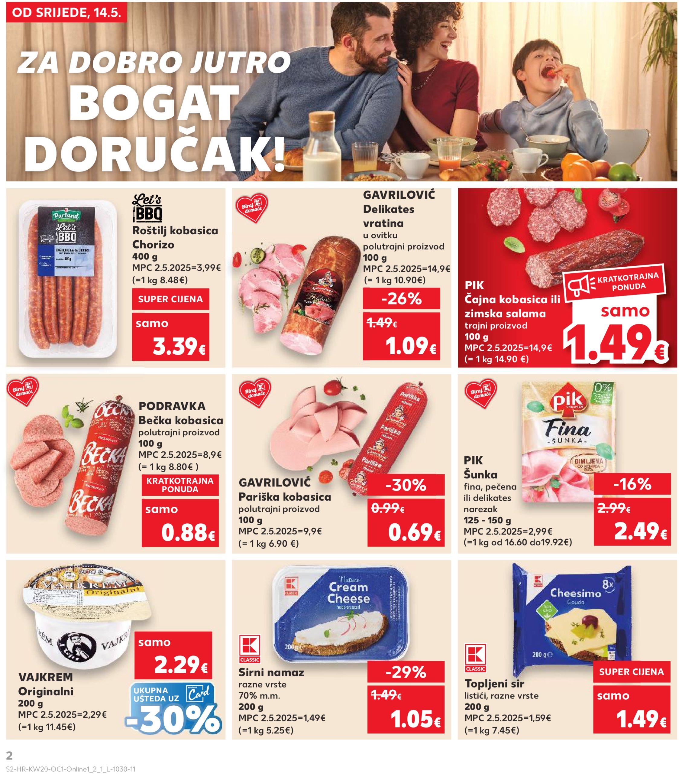 kaufland - Prelistajte ovaj Kaufland - Želiš još bogatiju ponudu katalog, vrijedi od 14.05. do 20.05. - page: 2